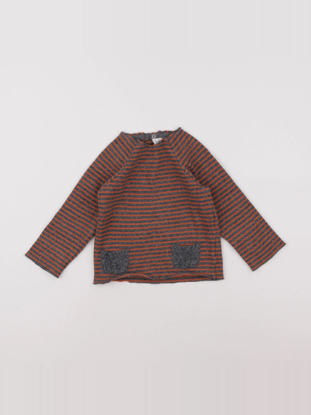 Buho - pull orange - 12 mois