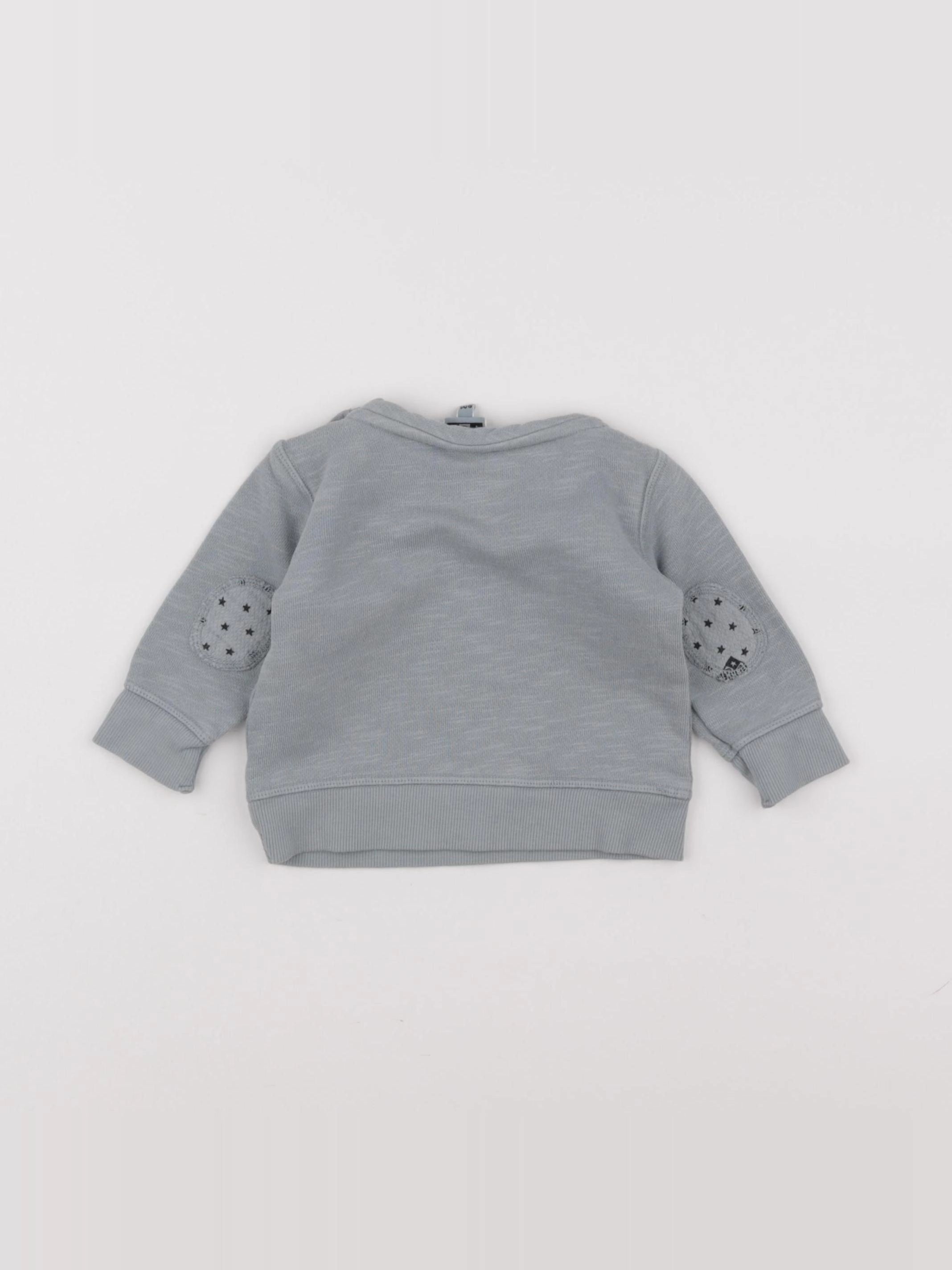 Bonton - sweat vert - 6 mois