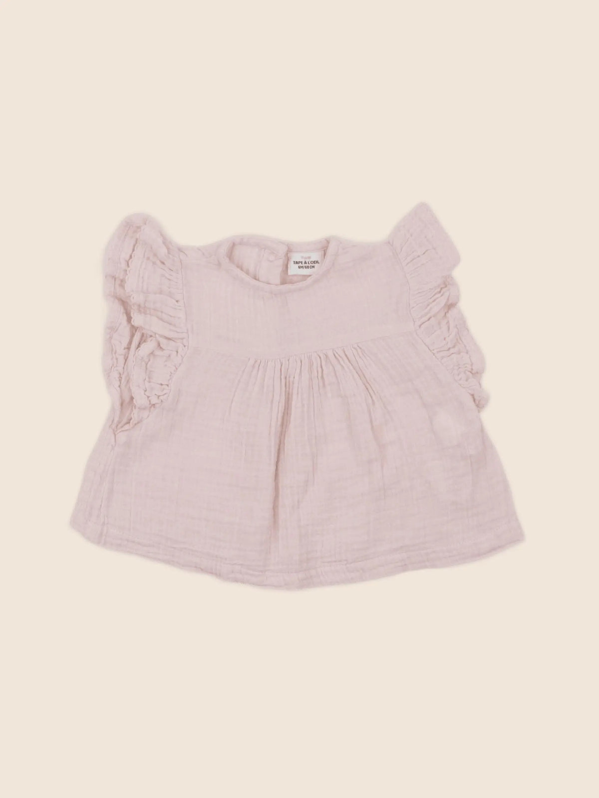 Tape à l'oeil - blouse rose - 6 mois