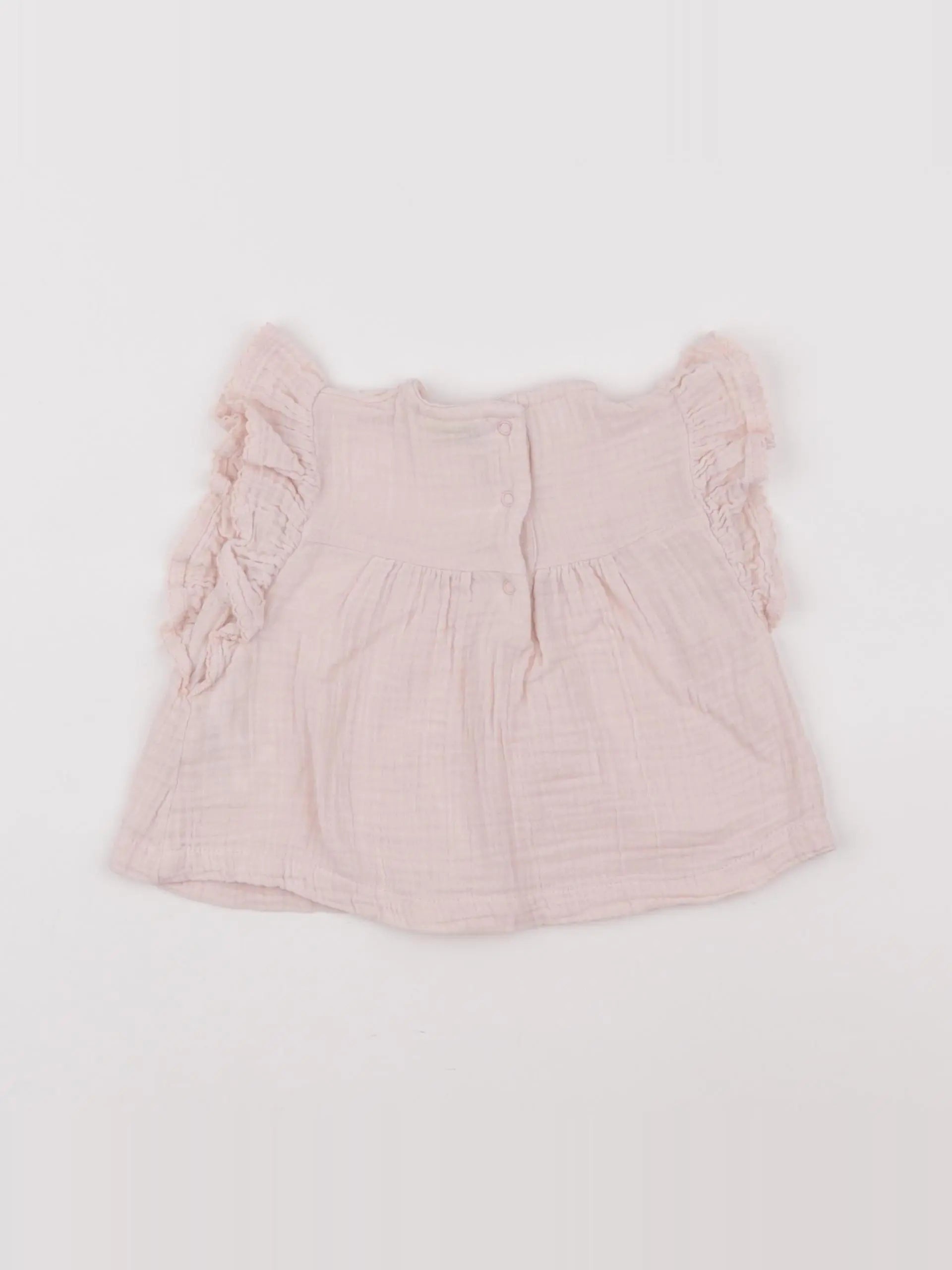 Tape à l'oeil - blouse rose - 6 mois