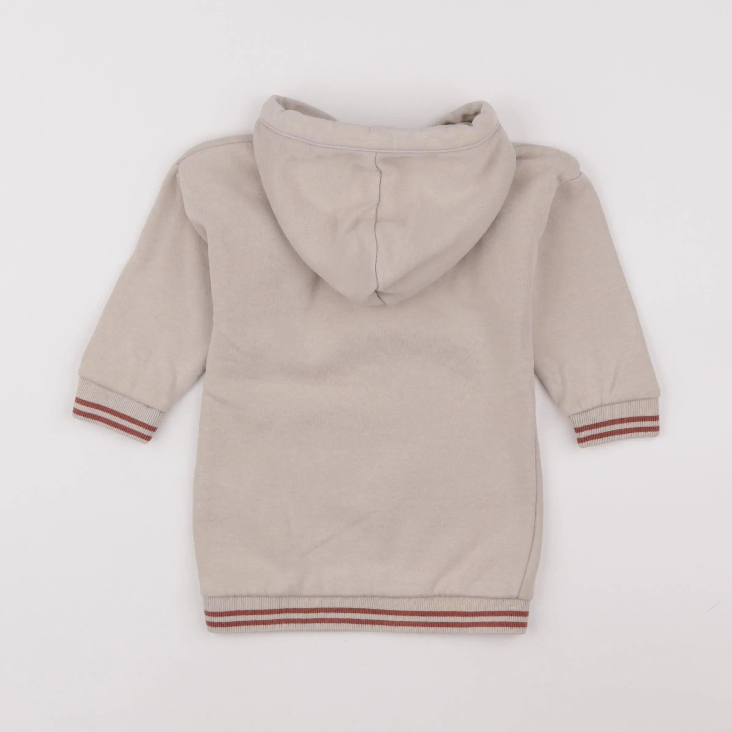 Vertbaudet - robe multicolore, marron - 18 mois