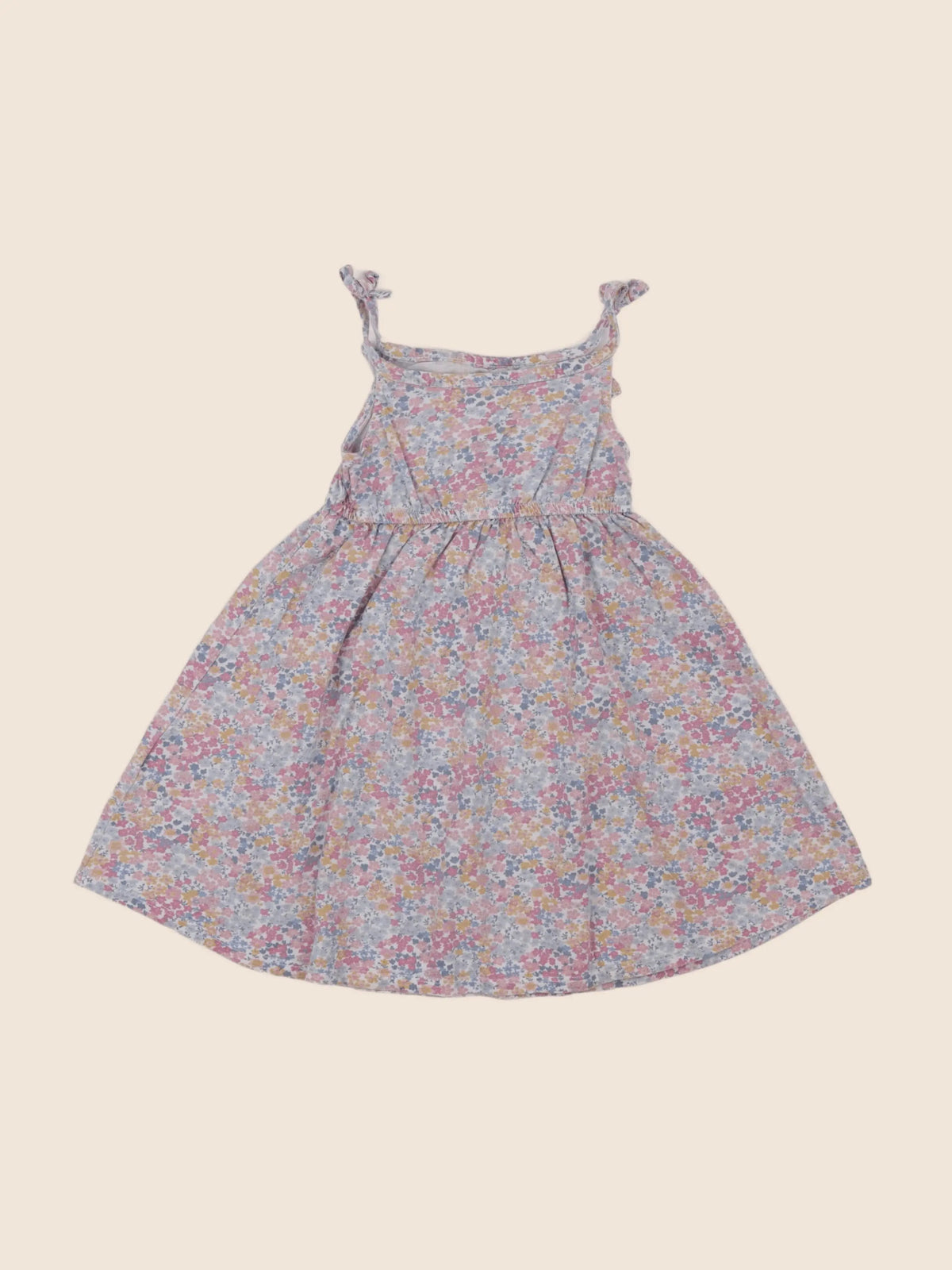 Vertbaudet - robe multicolore, rose - 2 ans
