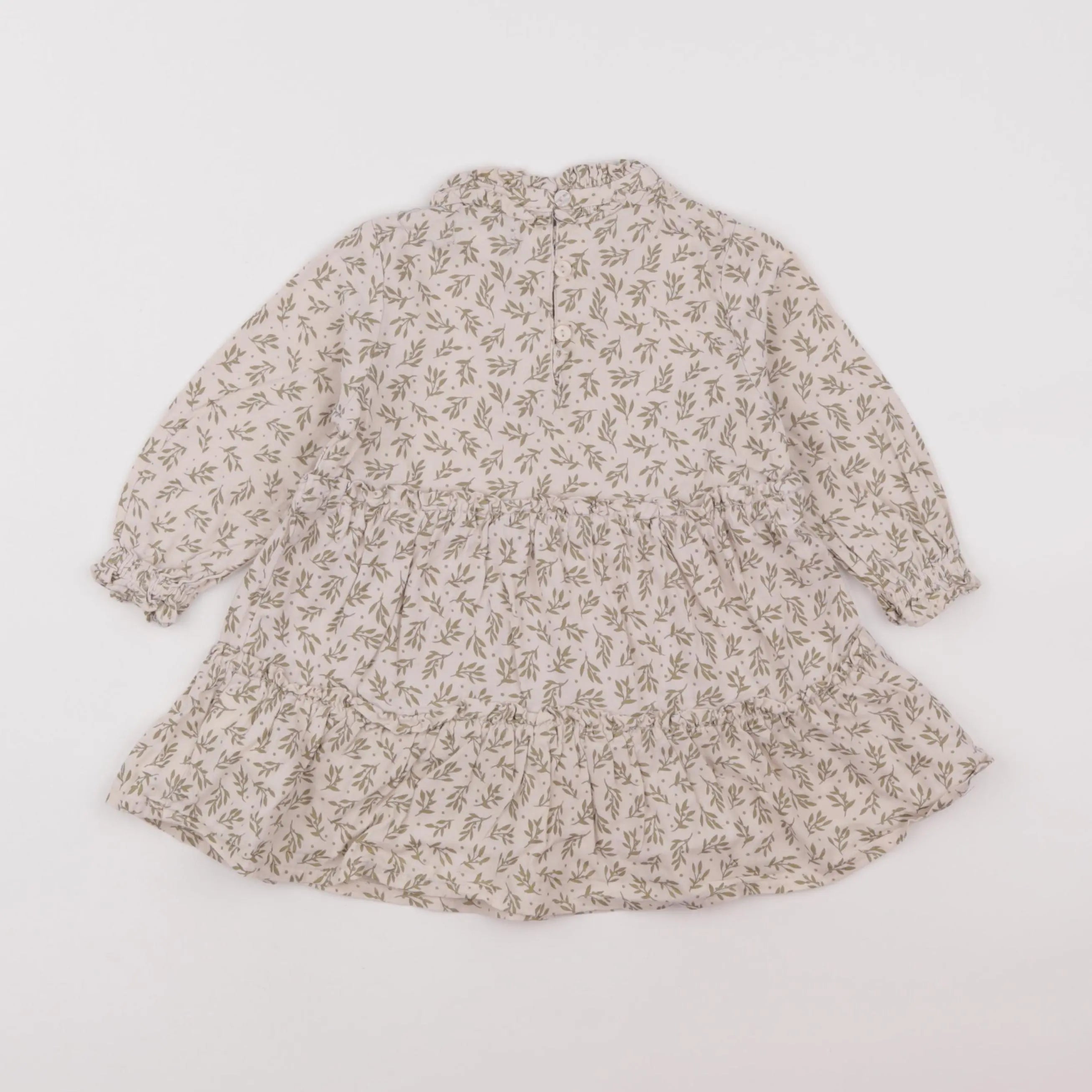 Vertbaudet - robe marron - 2 ans