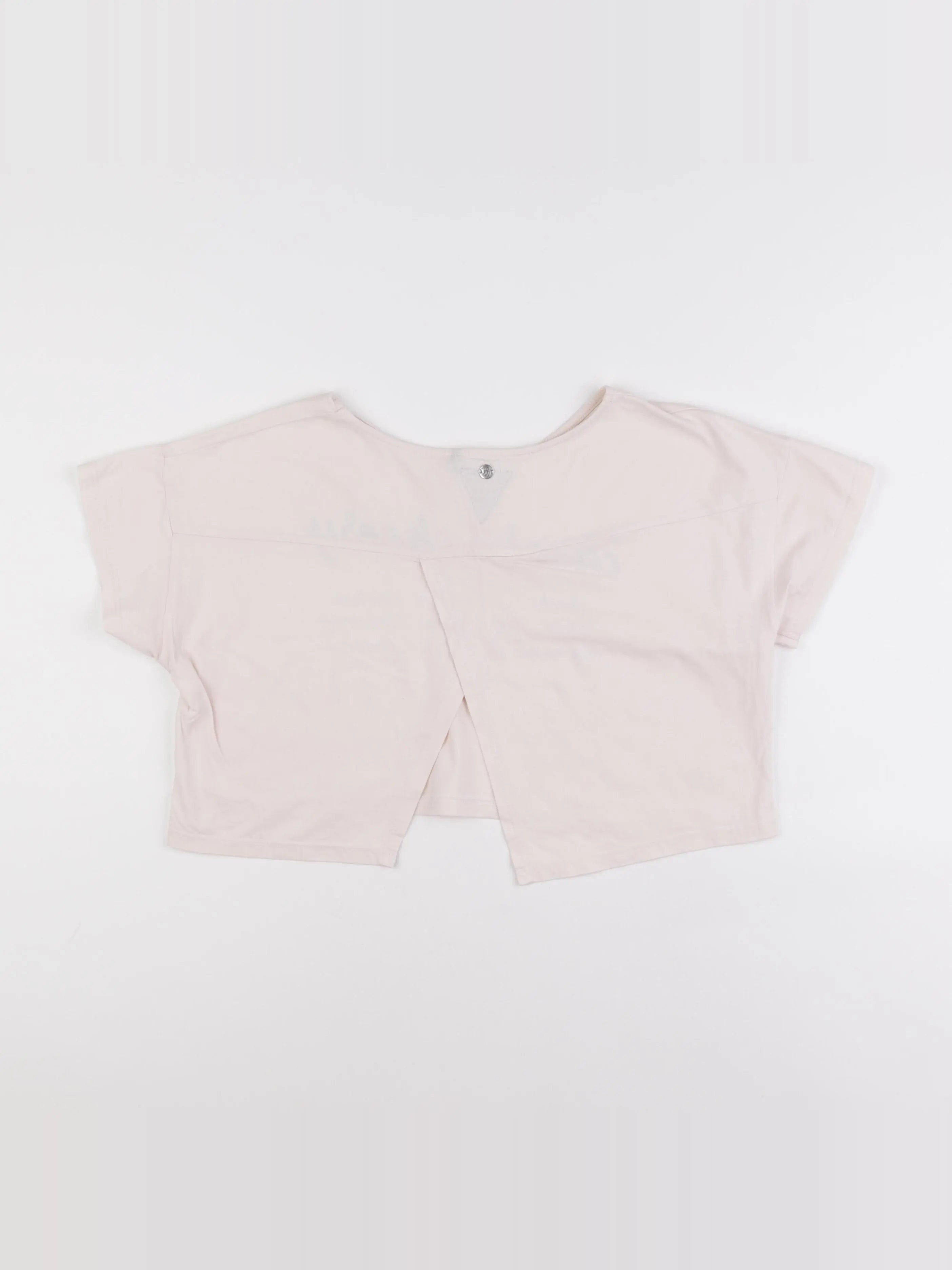 IKKS - tee-shirt court beige - 12 ans
