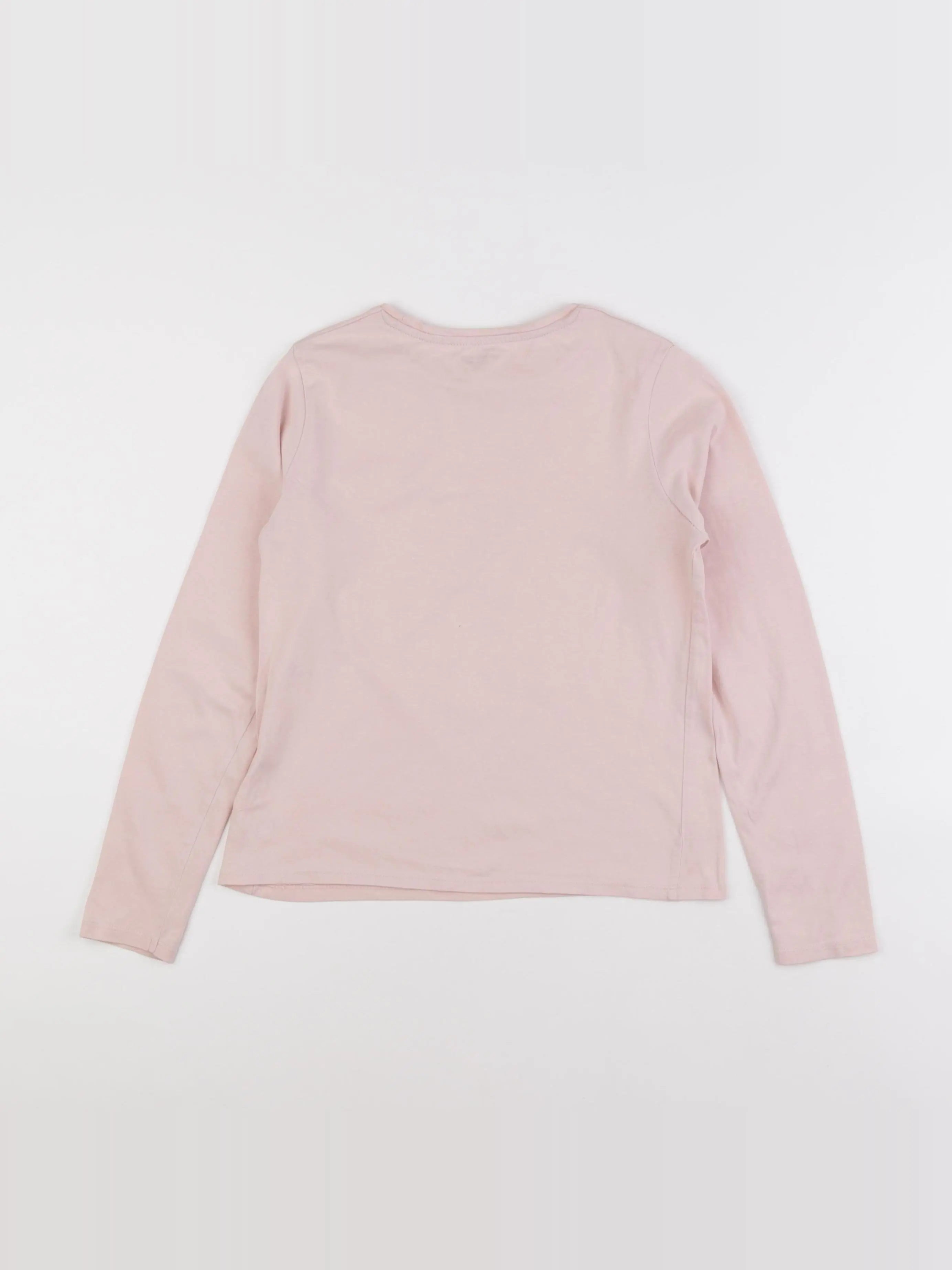 Vertbaudet - tee-shirt rose - 10 ans