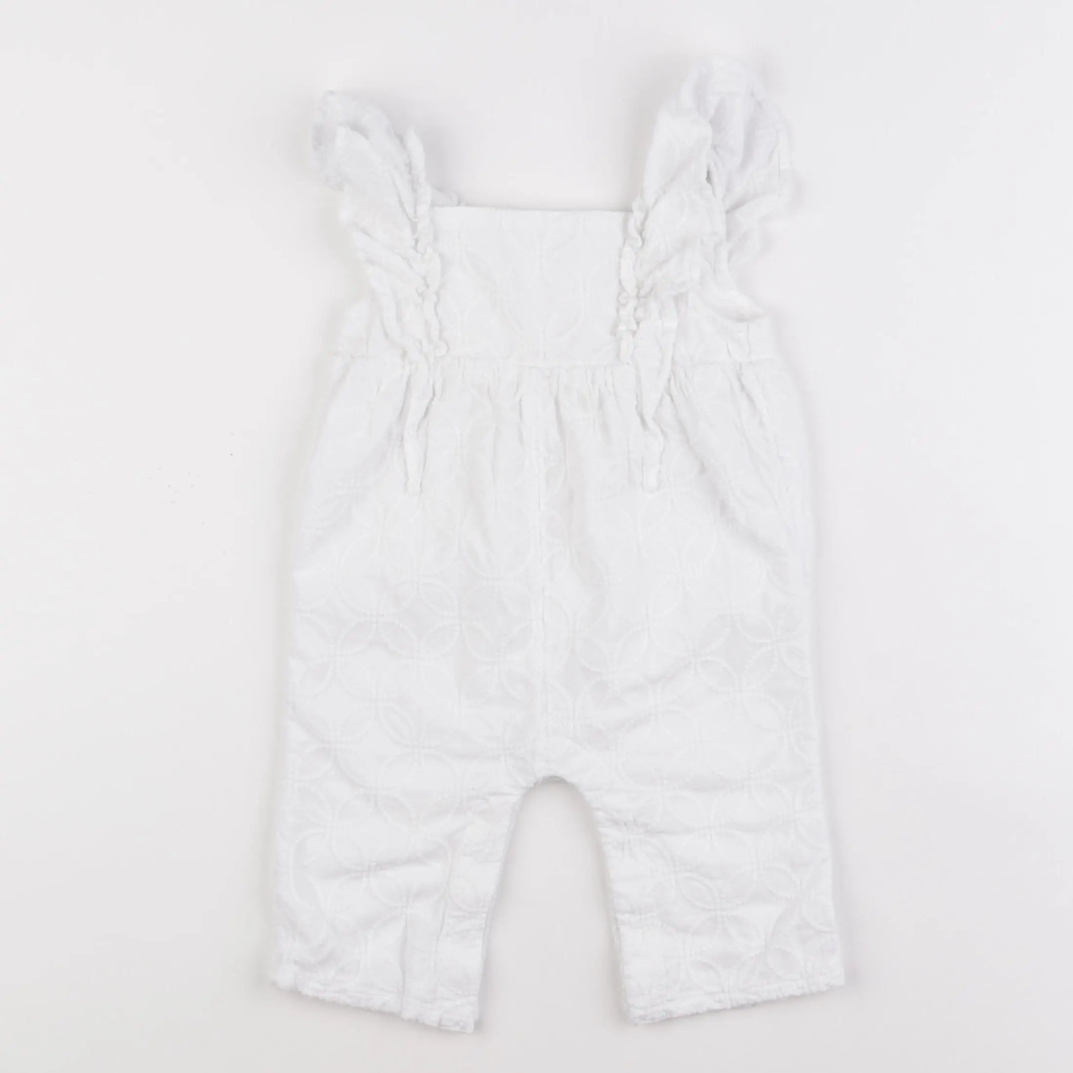 Vertbaudet - combinaison blanc - 9 mois
