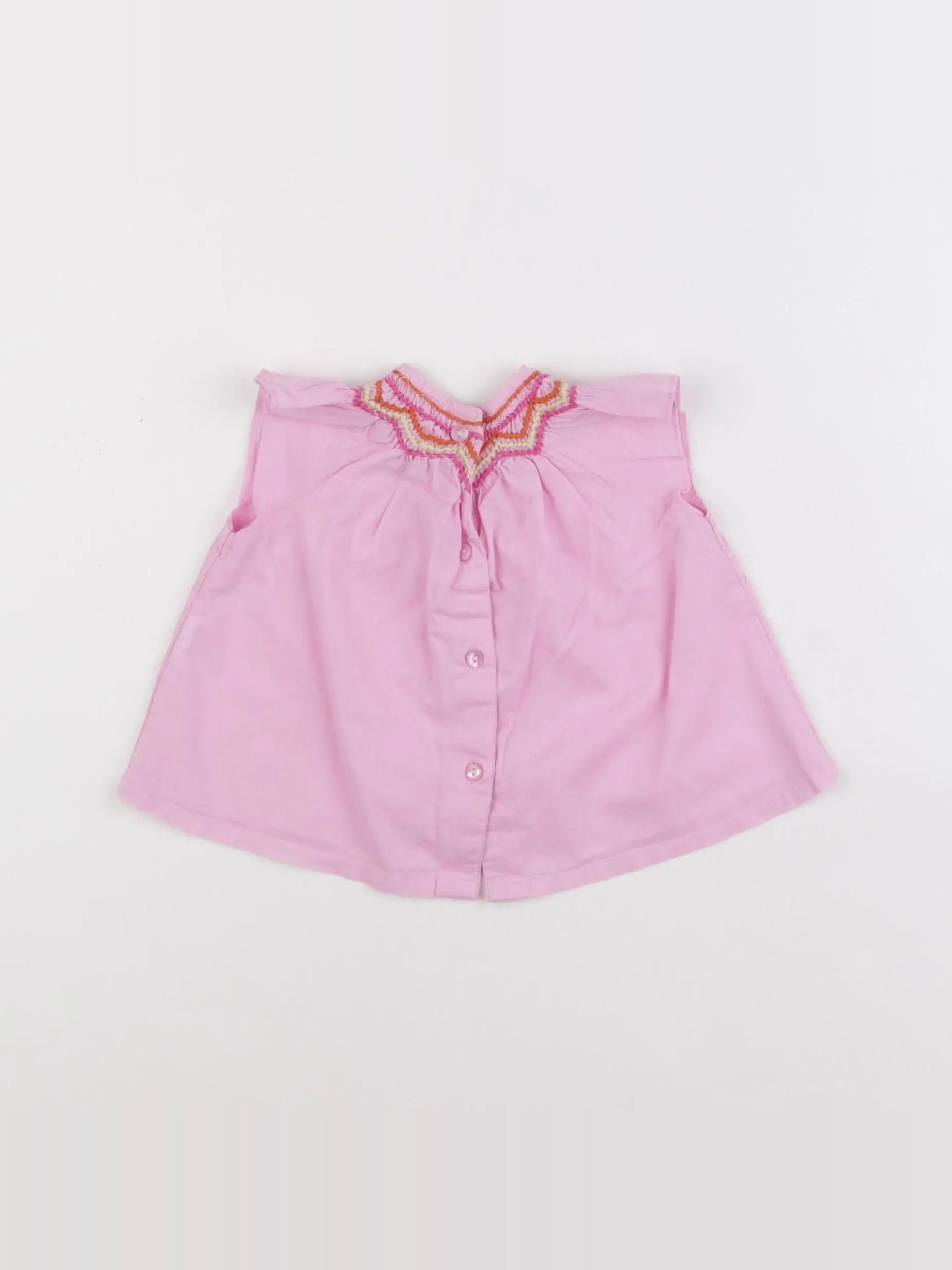Vertbaudet - blouse rose - 6 mois