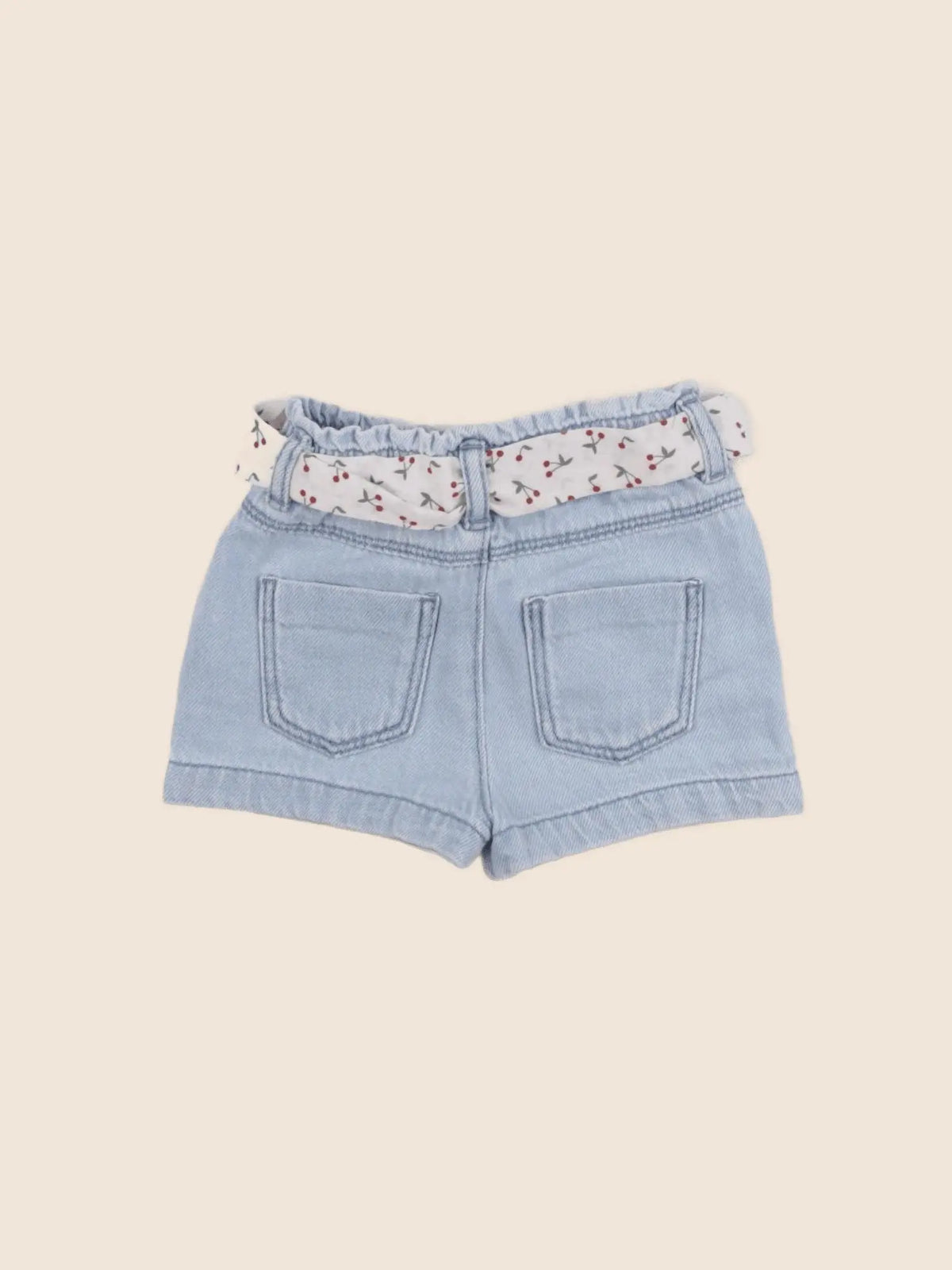 Vertbaudet - short bleu - 6 mois