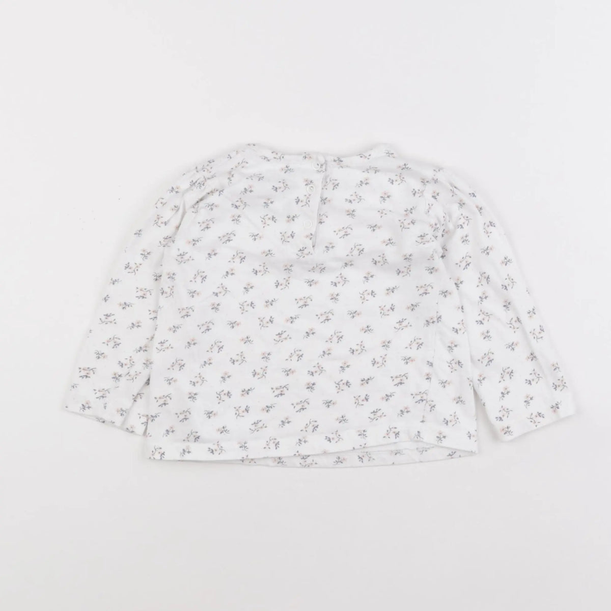Vertbaudet - tee-shirt blanc - 18 mois
