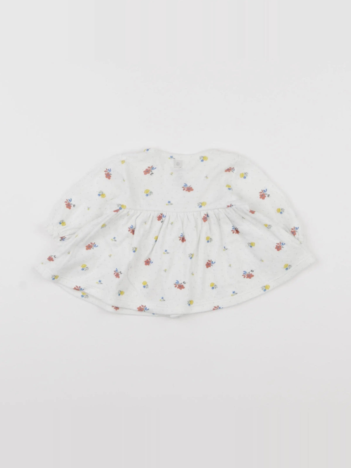 Petit Bateau - tee-shirt blanc - 1 mois