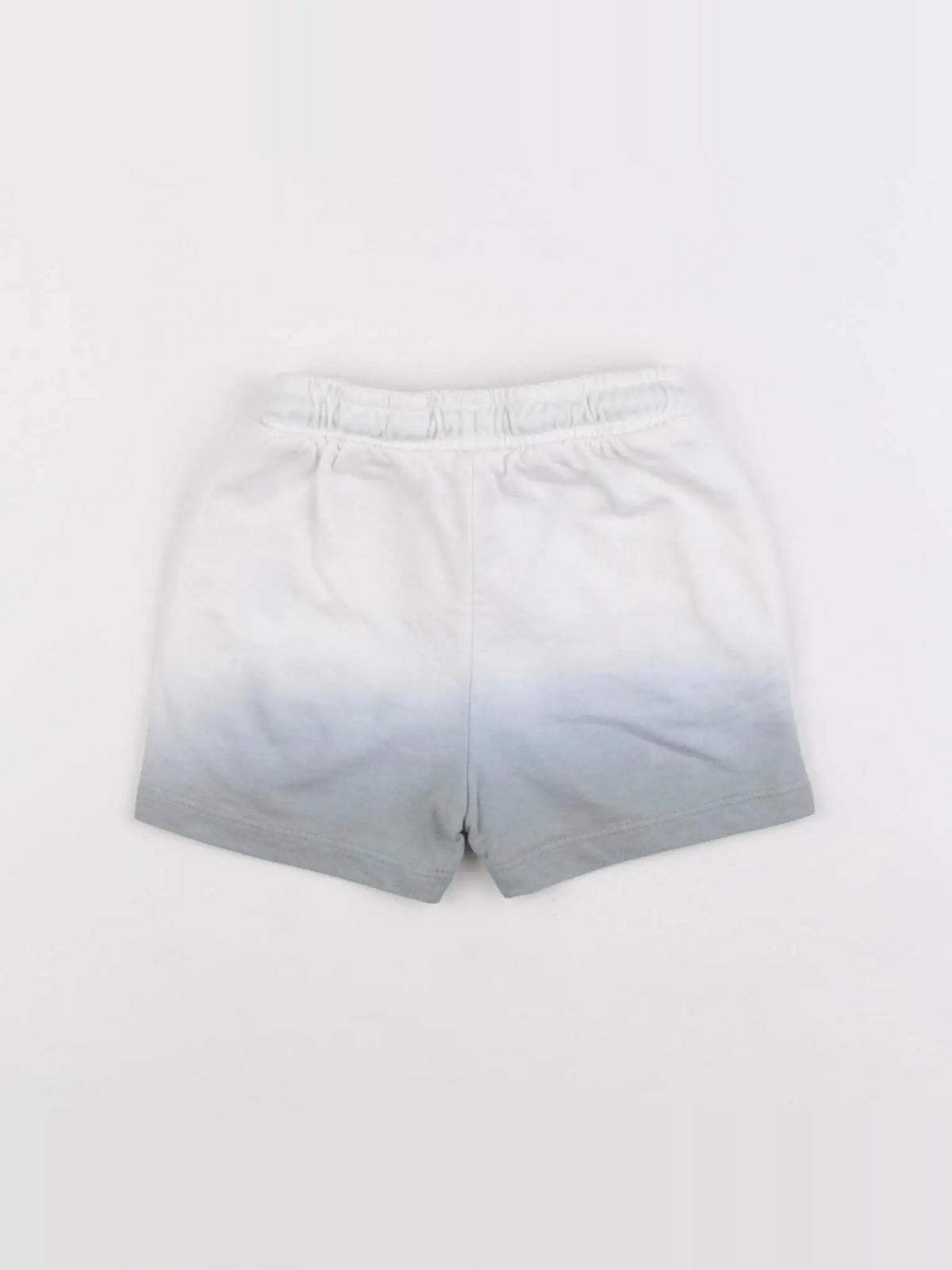 Vertbaudet - short blanc, bleu - 6 mois