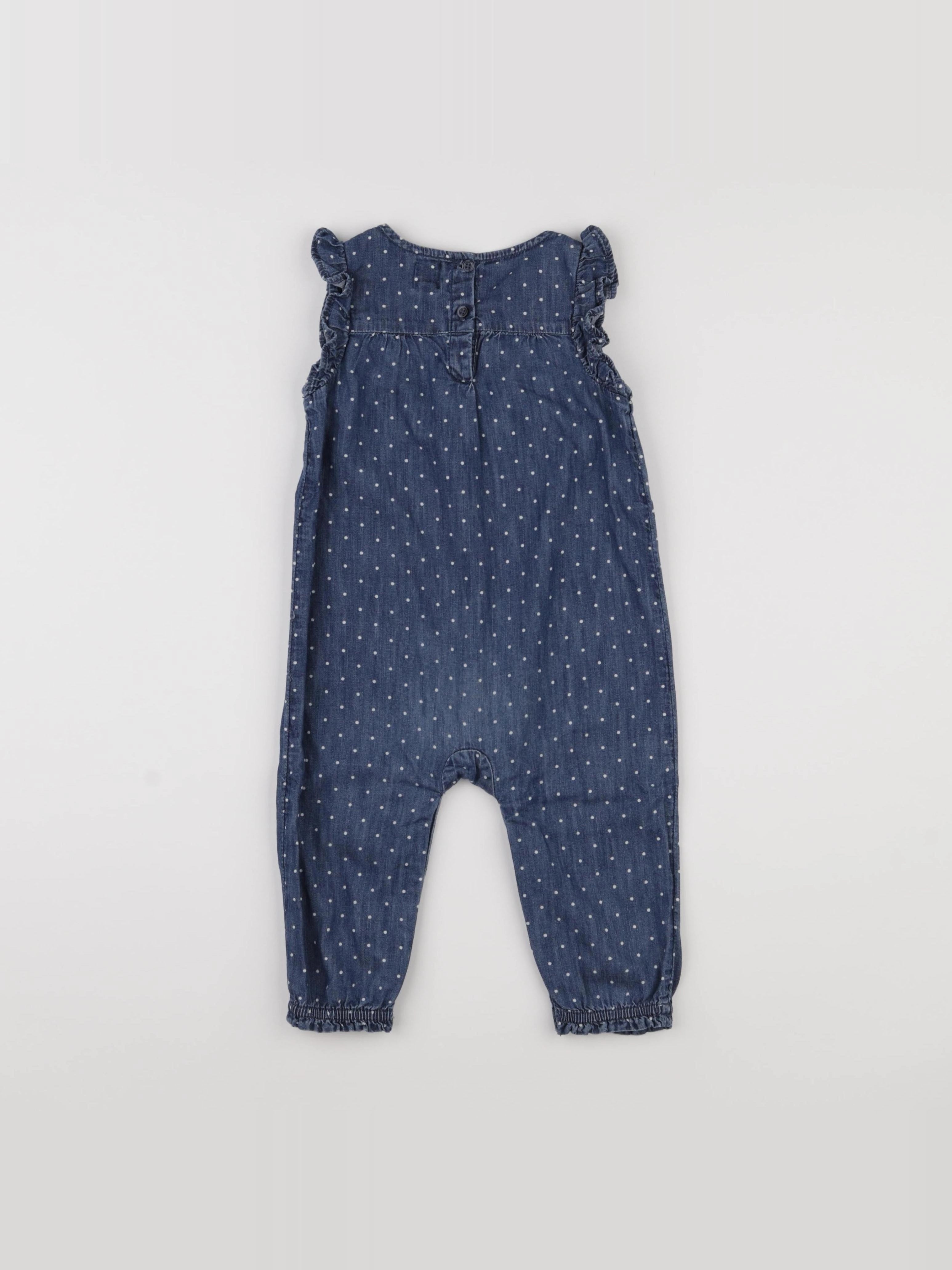 GAP - combinaison bleu - 12/18 mois