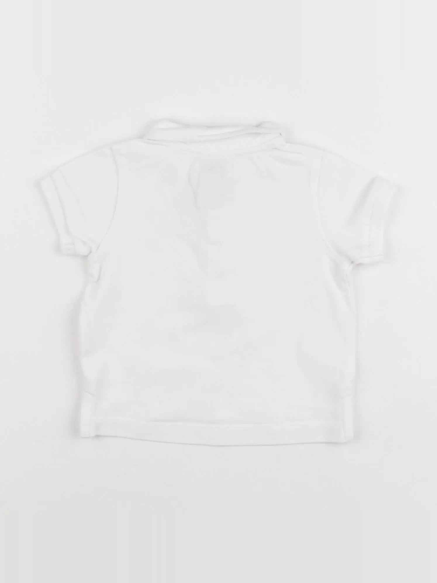 Cyrillus - polo blanc - 6 mois