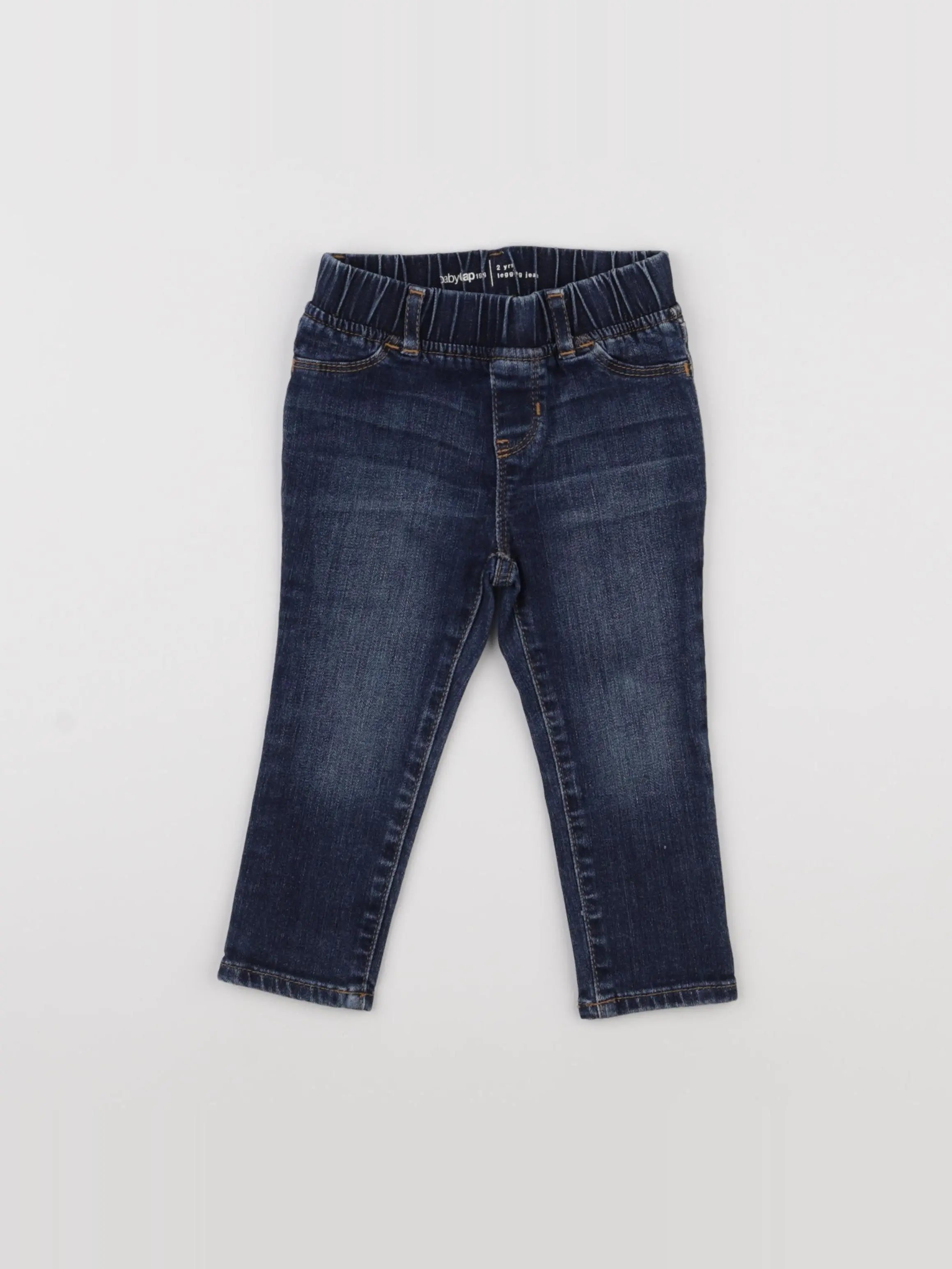 GAP - jegging bleu - 2 ans