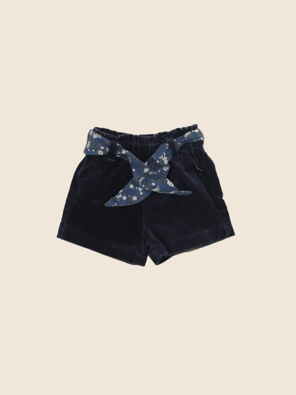 Vertbaudet - short bleu - 6 mois