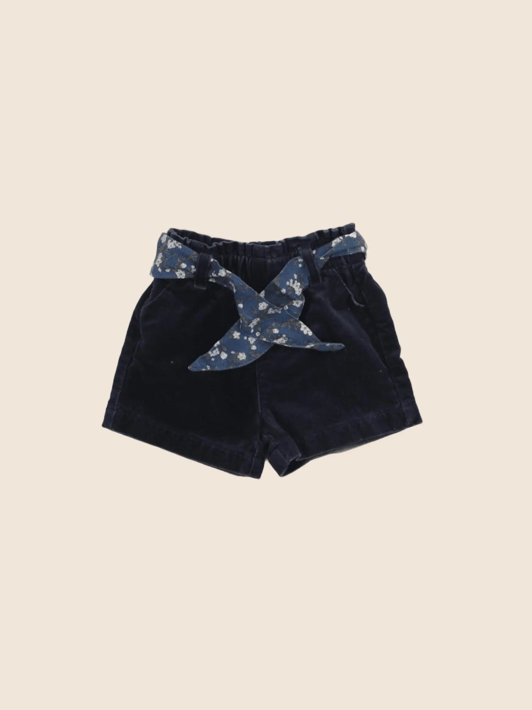 Vertbaudet - short bleu - 6 mois