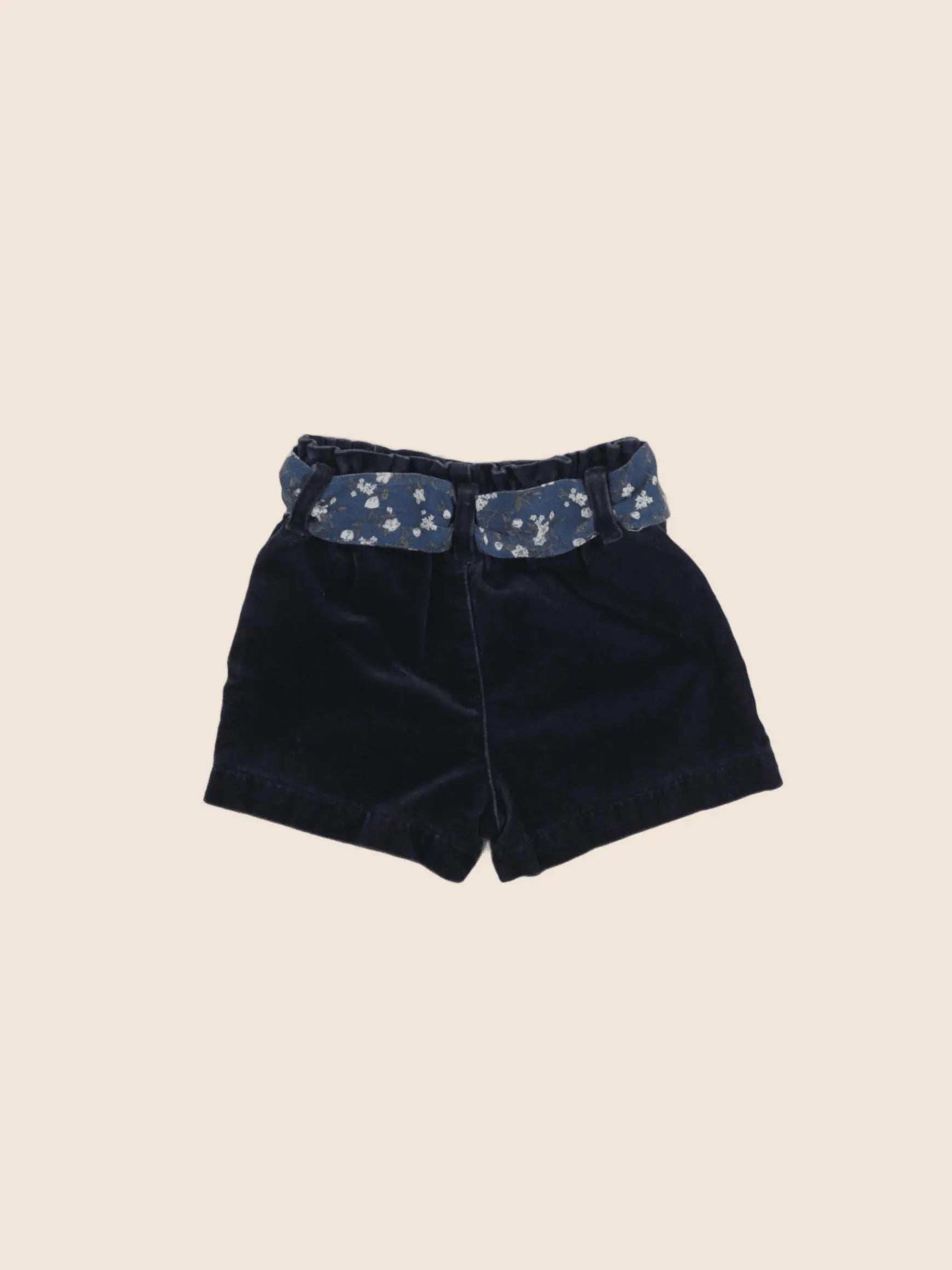 Vertbaudet - short bleu - 6 mois
