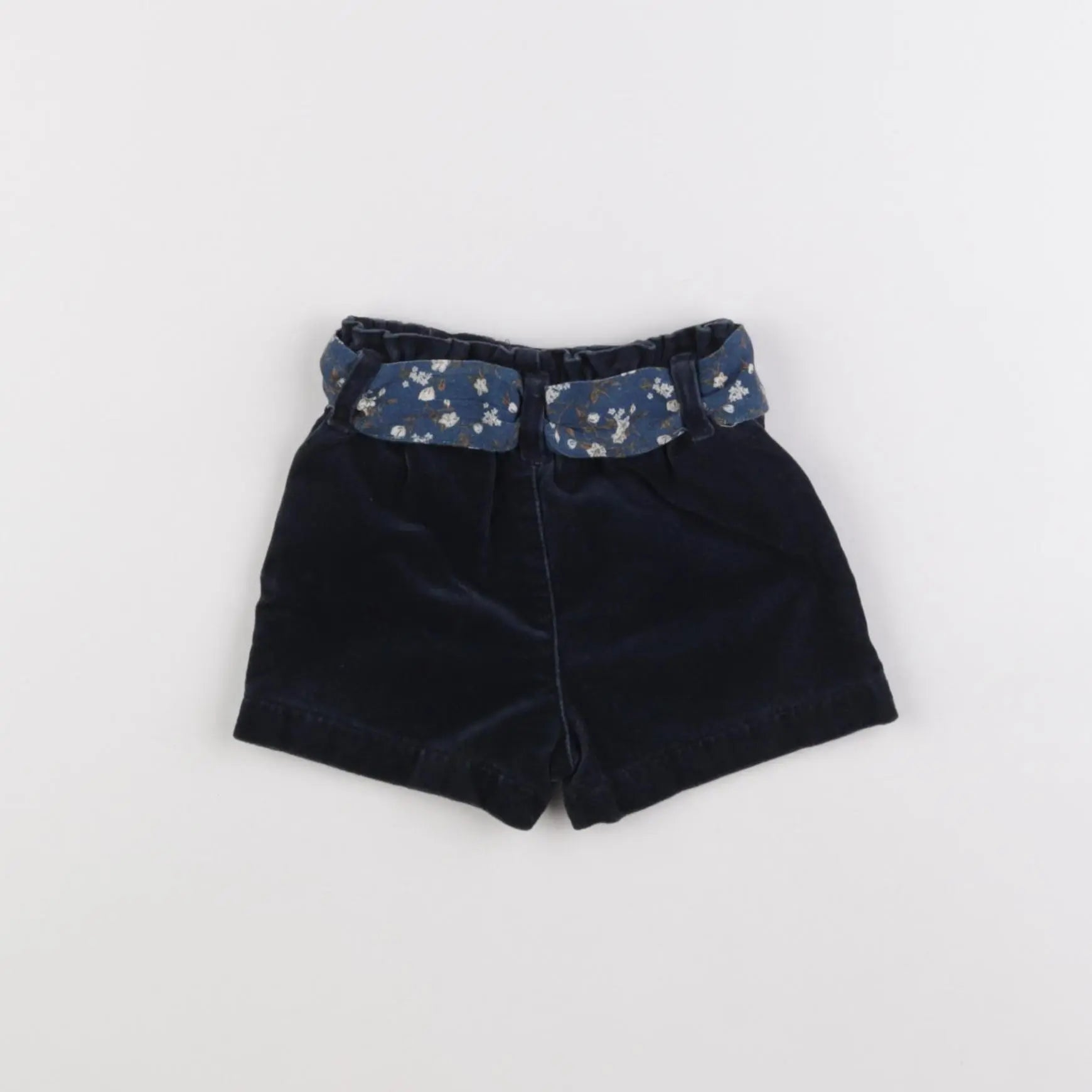Vertbaudet - short bleu - 6 mois