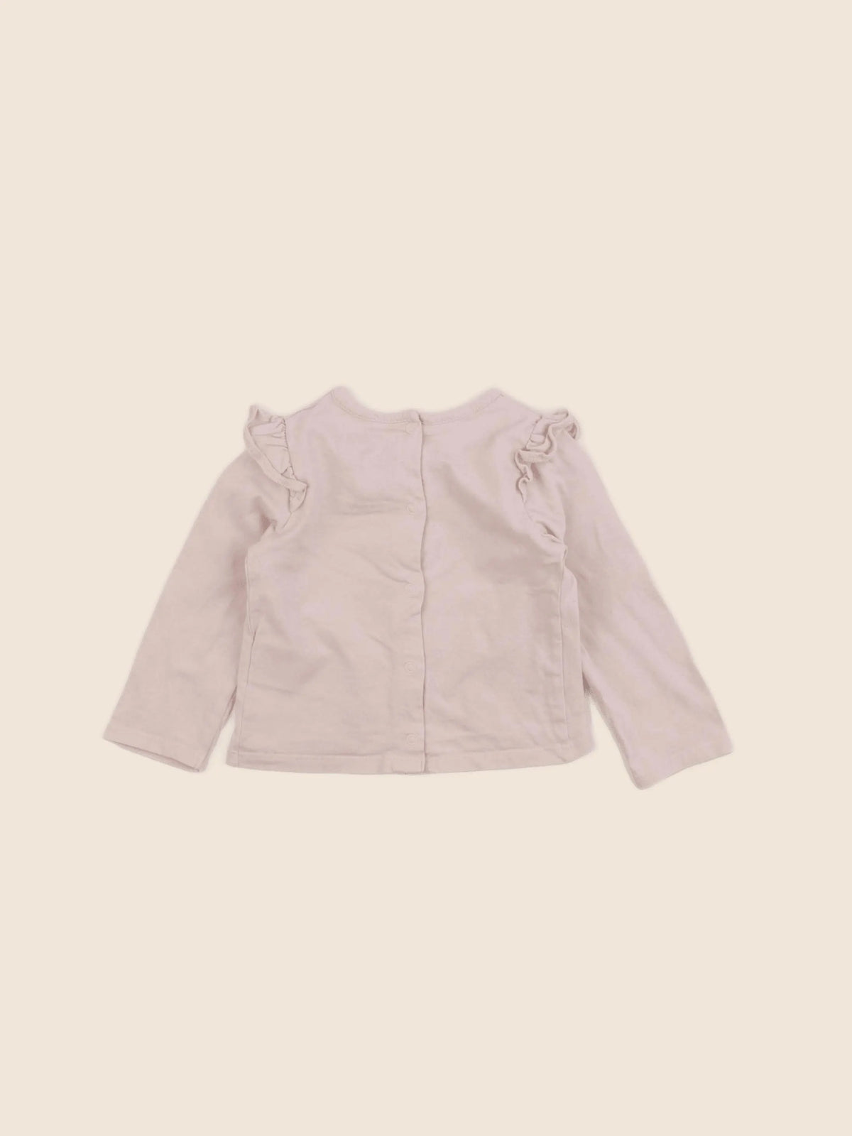 Vertbaudet - tee-shirt rose - 6 mois