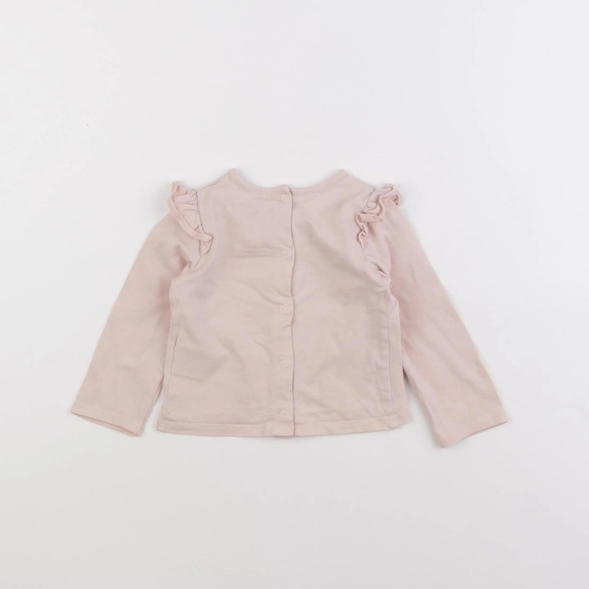 Vertbaudet - tee-shirt rose - 6 mois