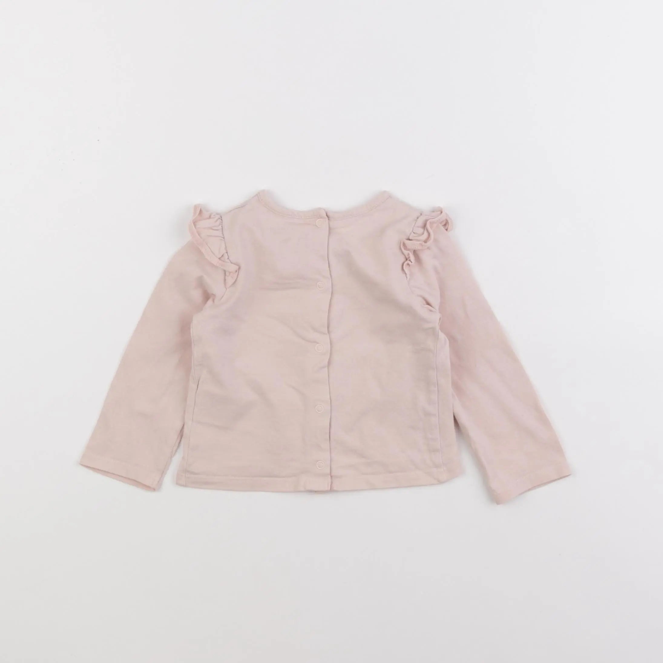 Vertbaudet - tee-shirt rose - 6 mois