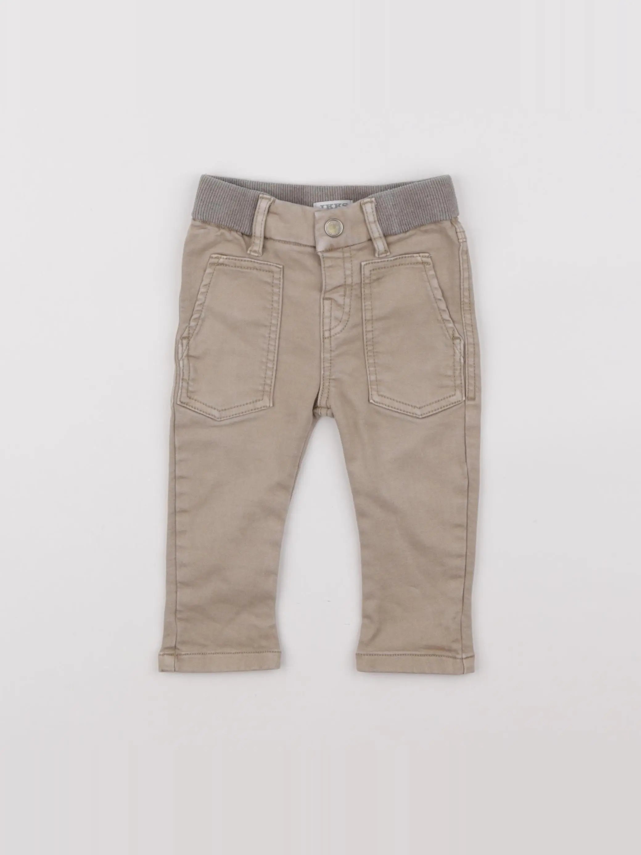 IKKS - pantalon beige - 12 mois