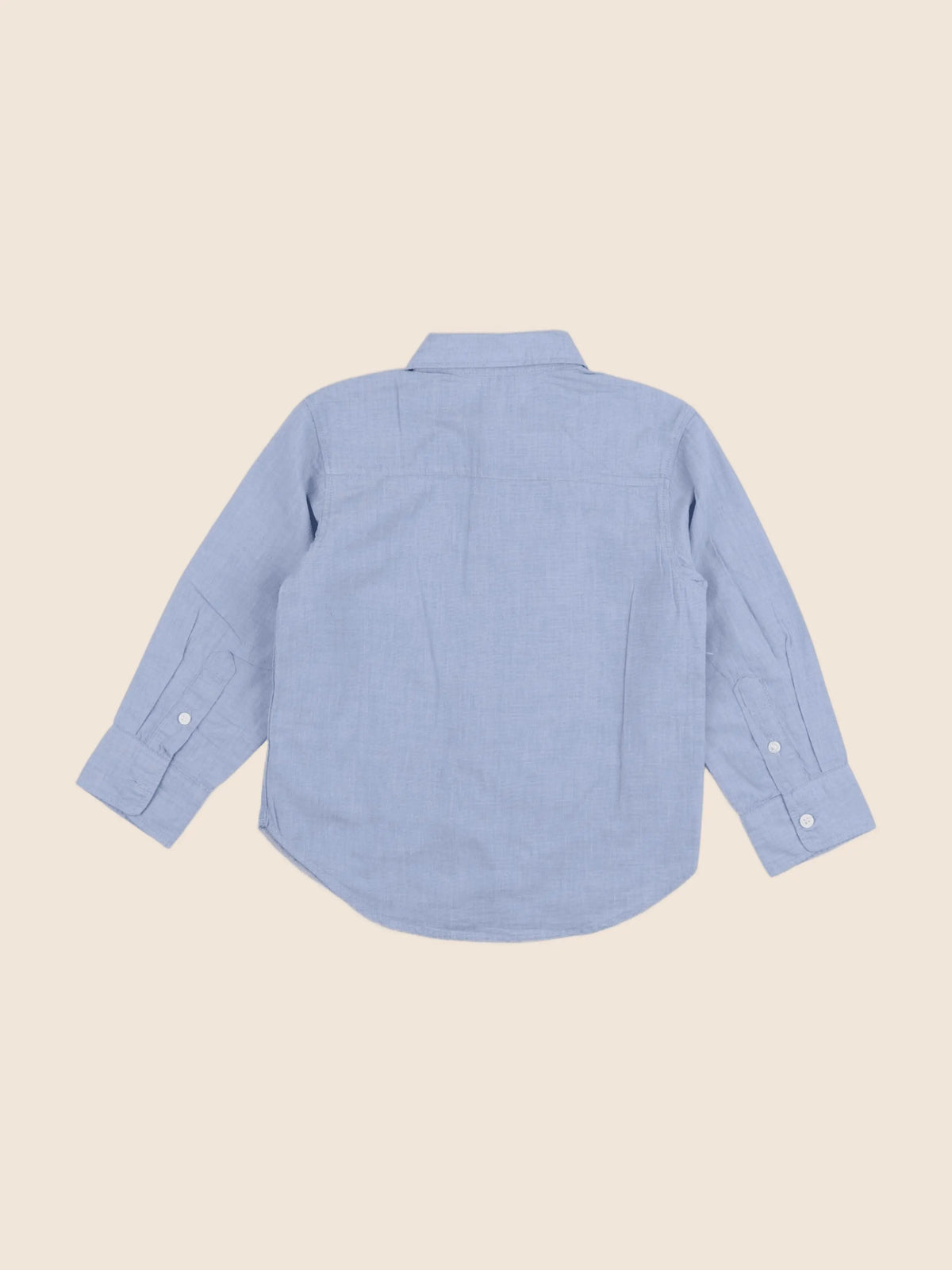 H&M - chemise bleu - 2/3 ans