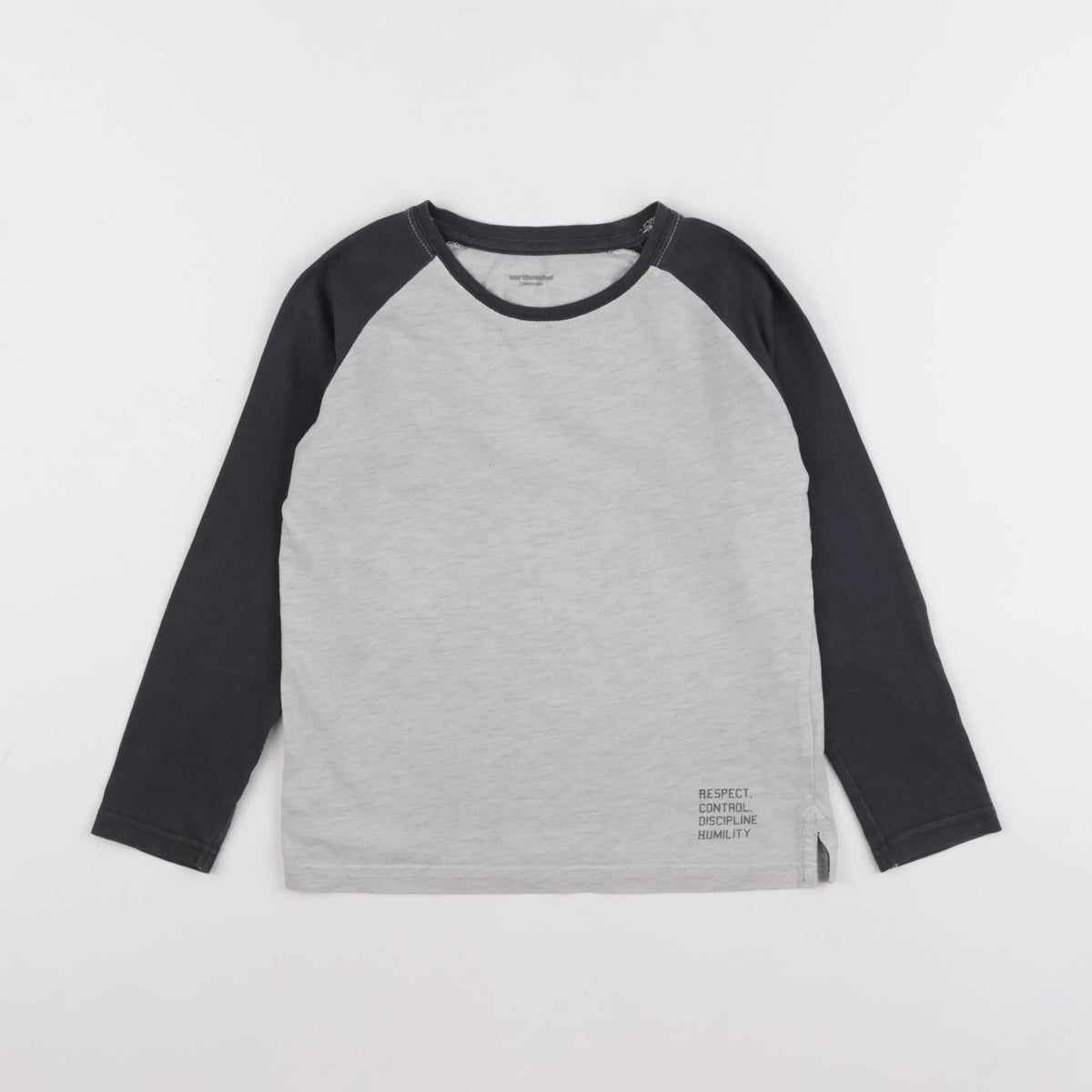 Vertbaudet - tee-shirt gris - 8 ans