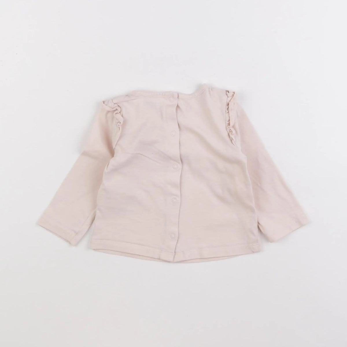 Vertbaudet - tee-shirt rose - 9 mois