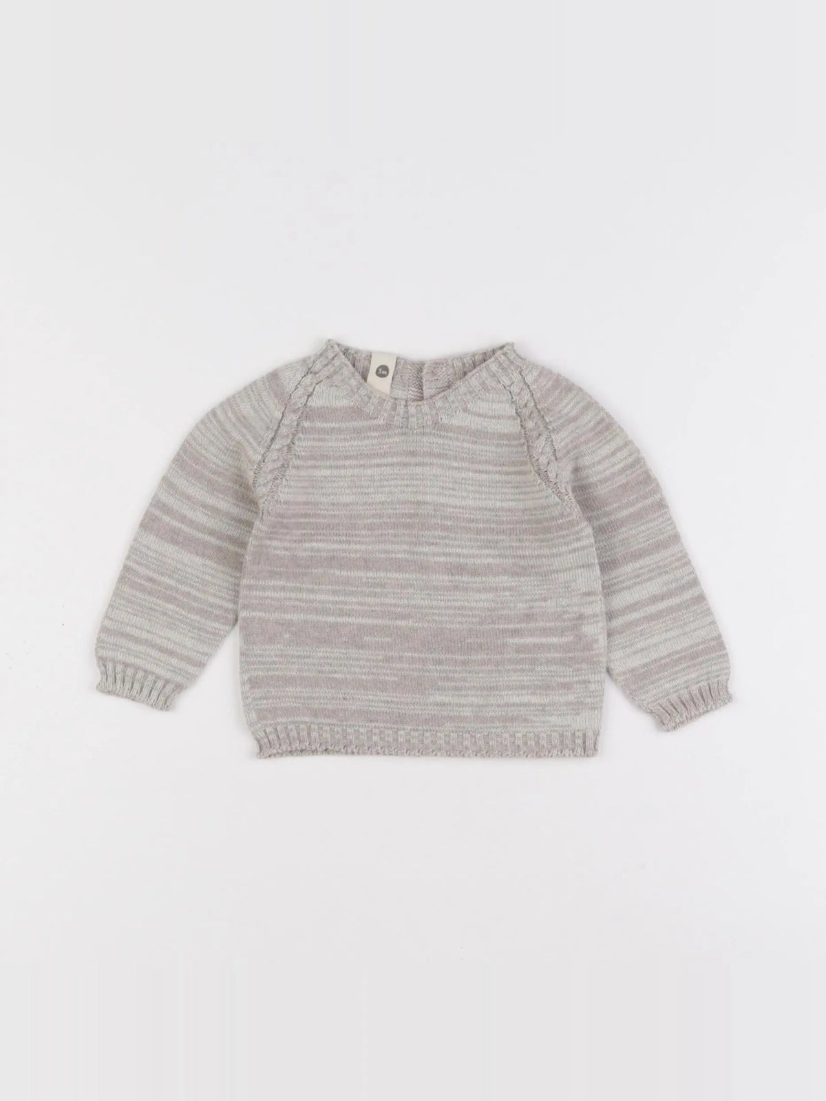 Bayiri  - pull gris - 3 mois