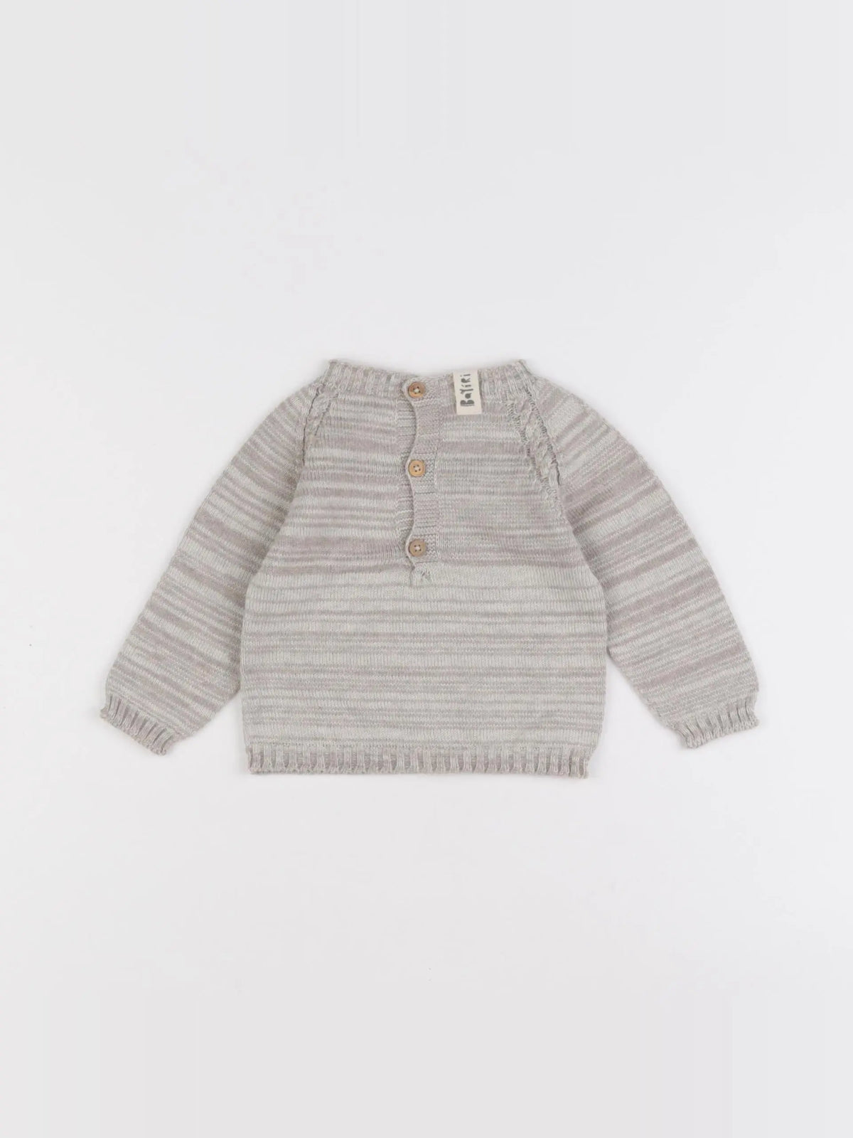 Bayiri  - pull gris - 3 mois