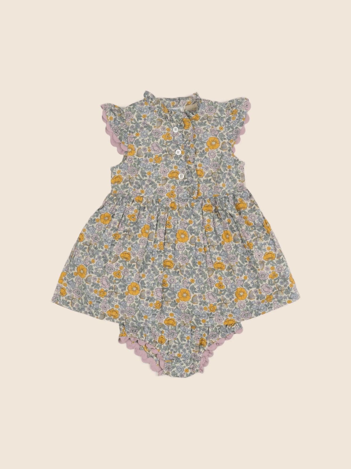 Boutchou - robe multicolore - 6 mois