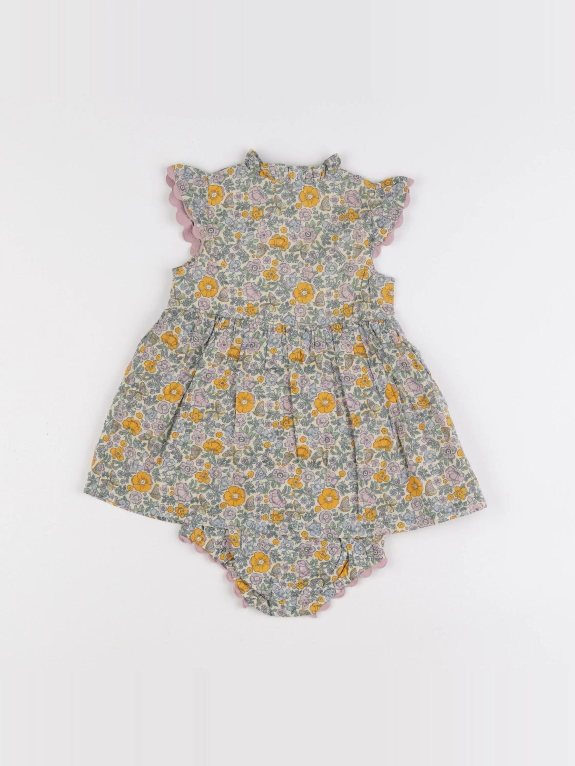 Boutchou - robe multicolore - 6 mois