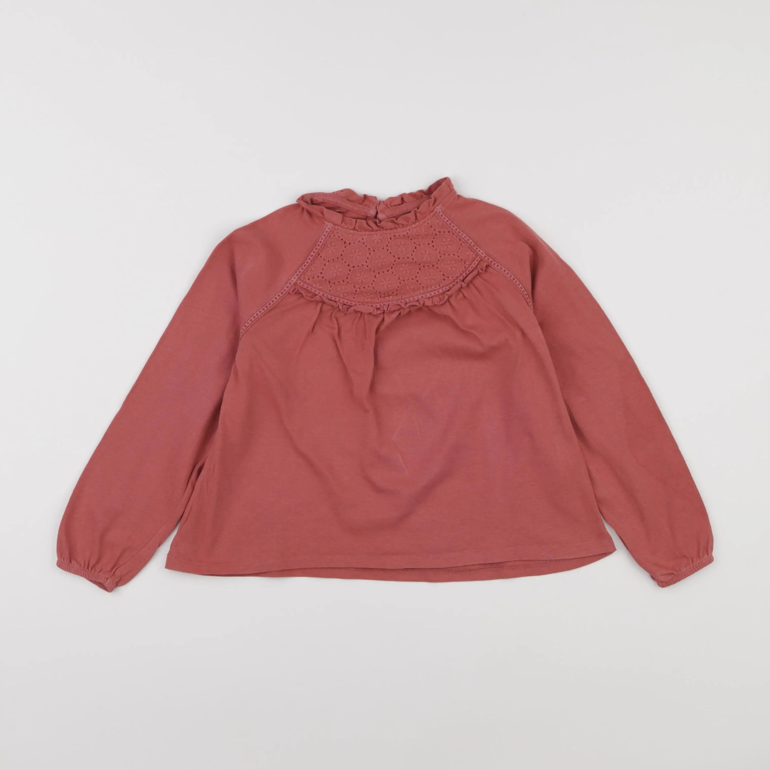 Vertbaudet - tee-shirt rose - 4 ans