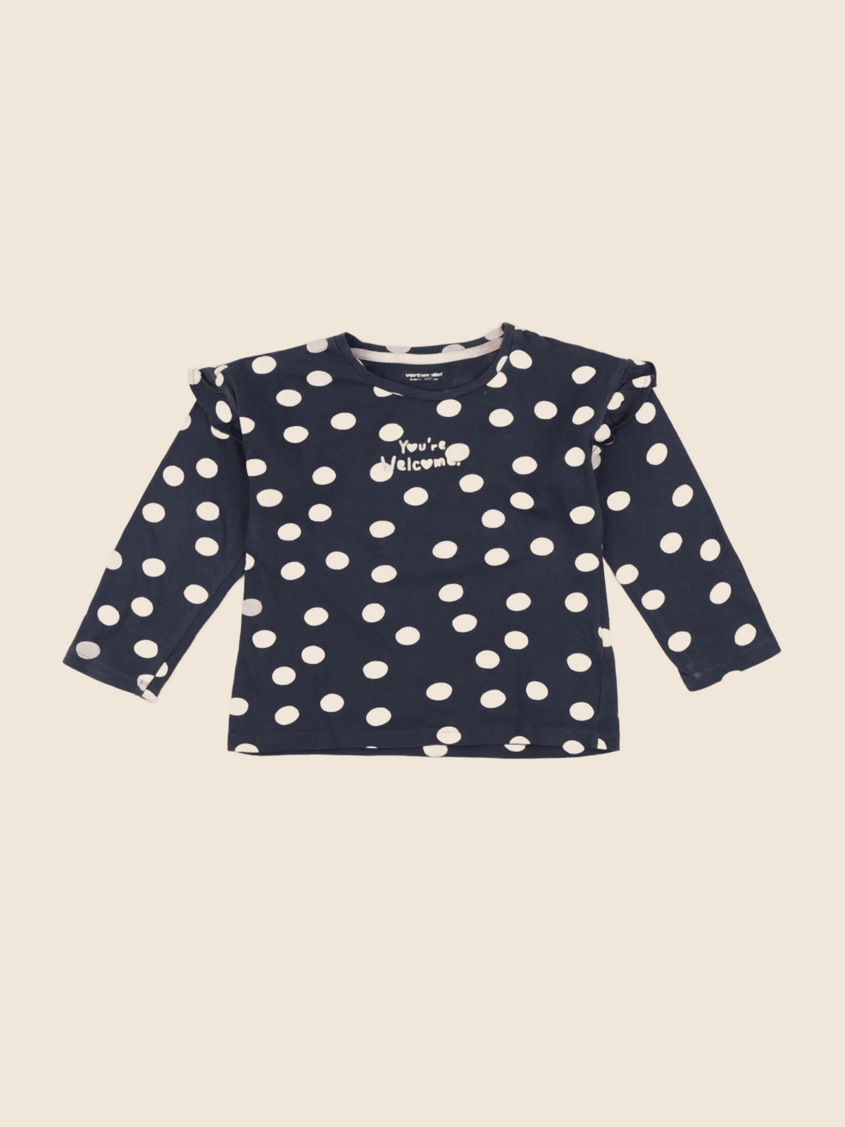 Vertbaudet - tee-shirt bleu - 4 ans