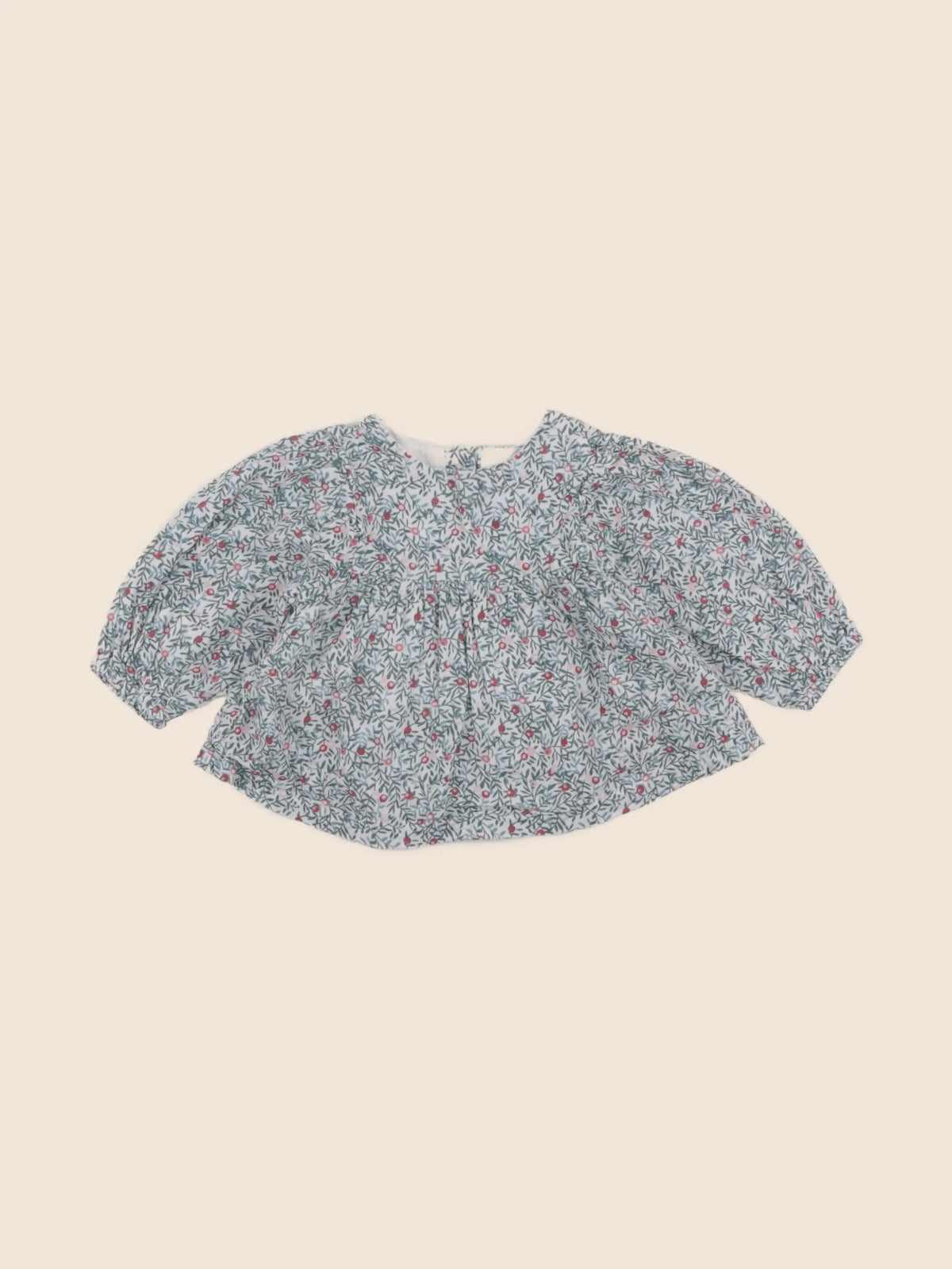 Vertbaudet - blouse vert - 6 mois