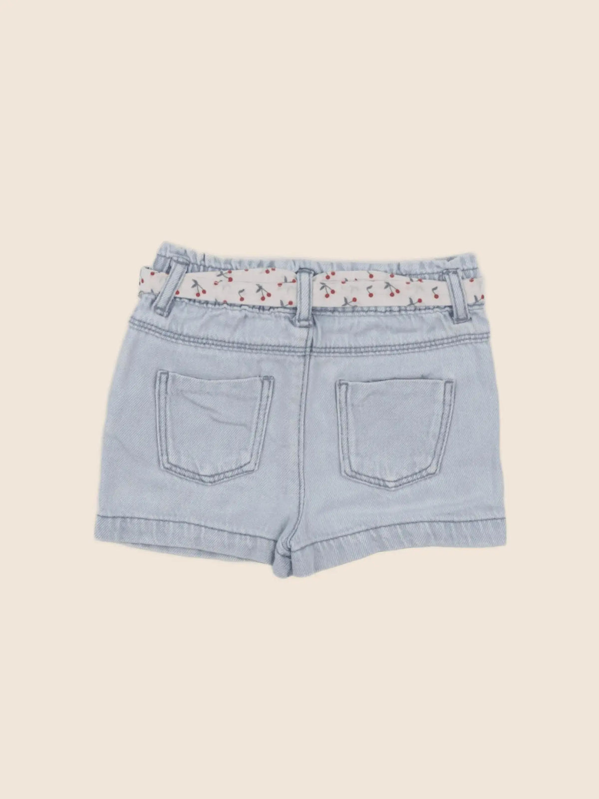 Vertbaudet - short bleu - 12 mois