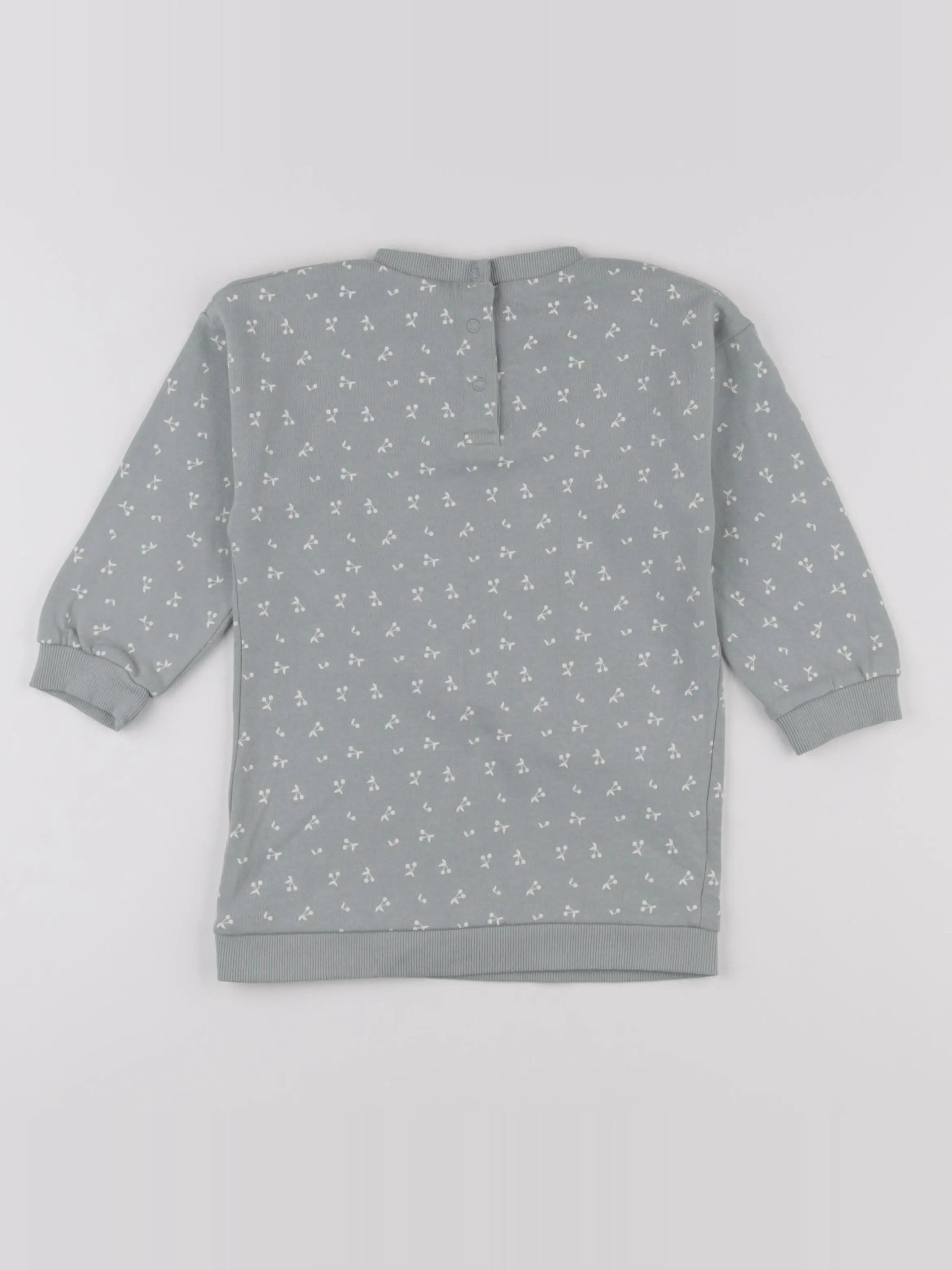 Vertbaudet - robe vert - 36 mois