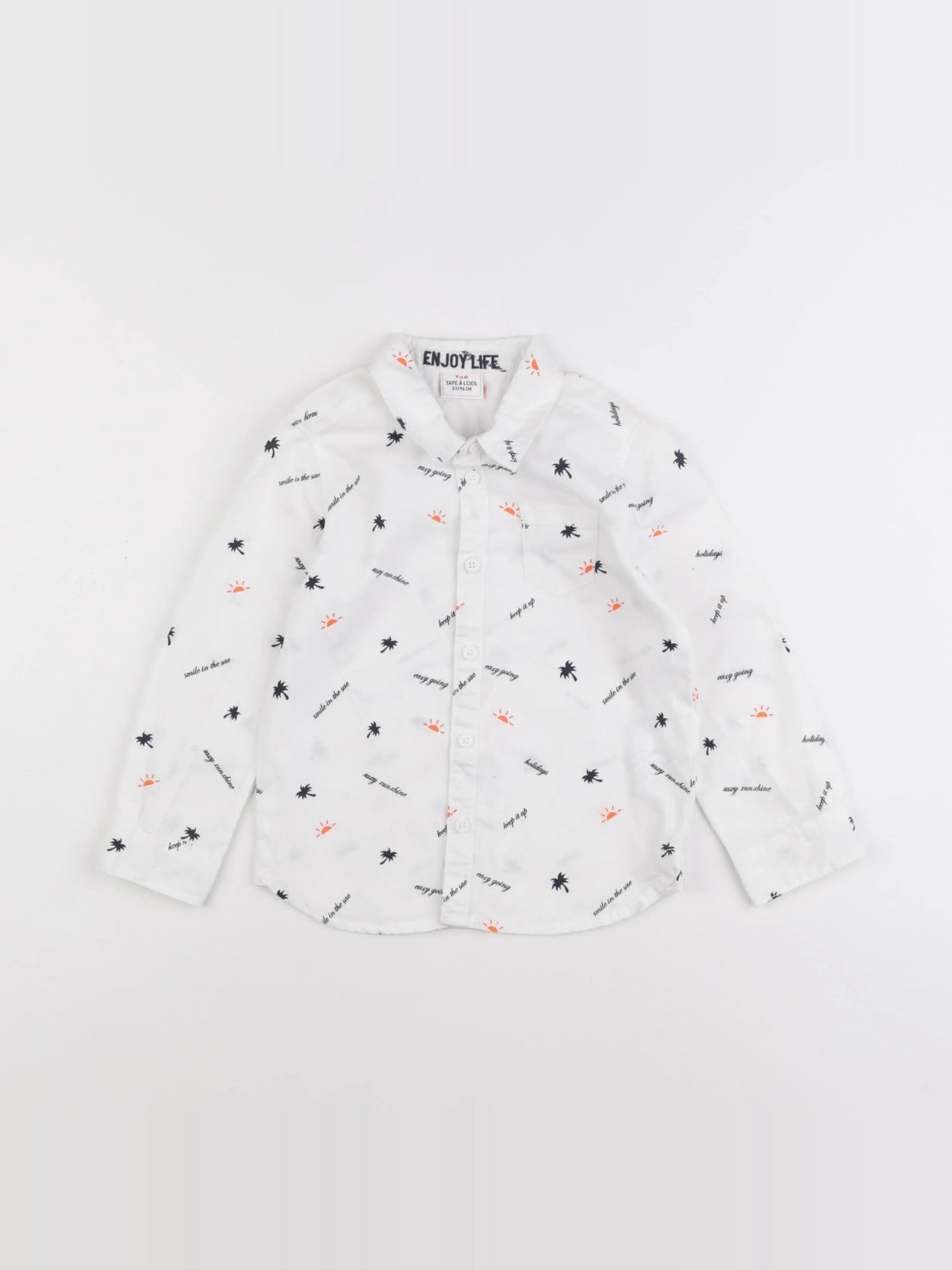 Tape à l'oeil - chemise blanc - 3 ans