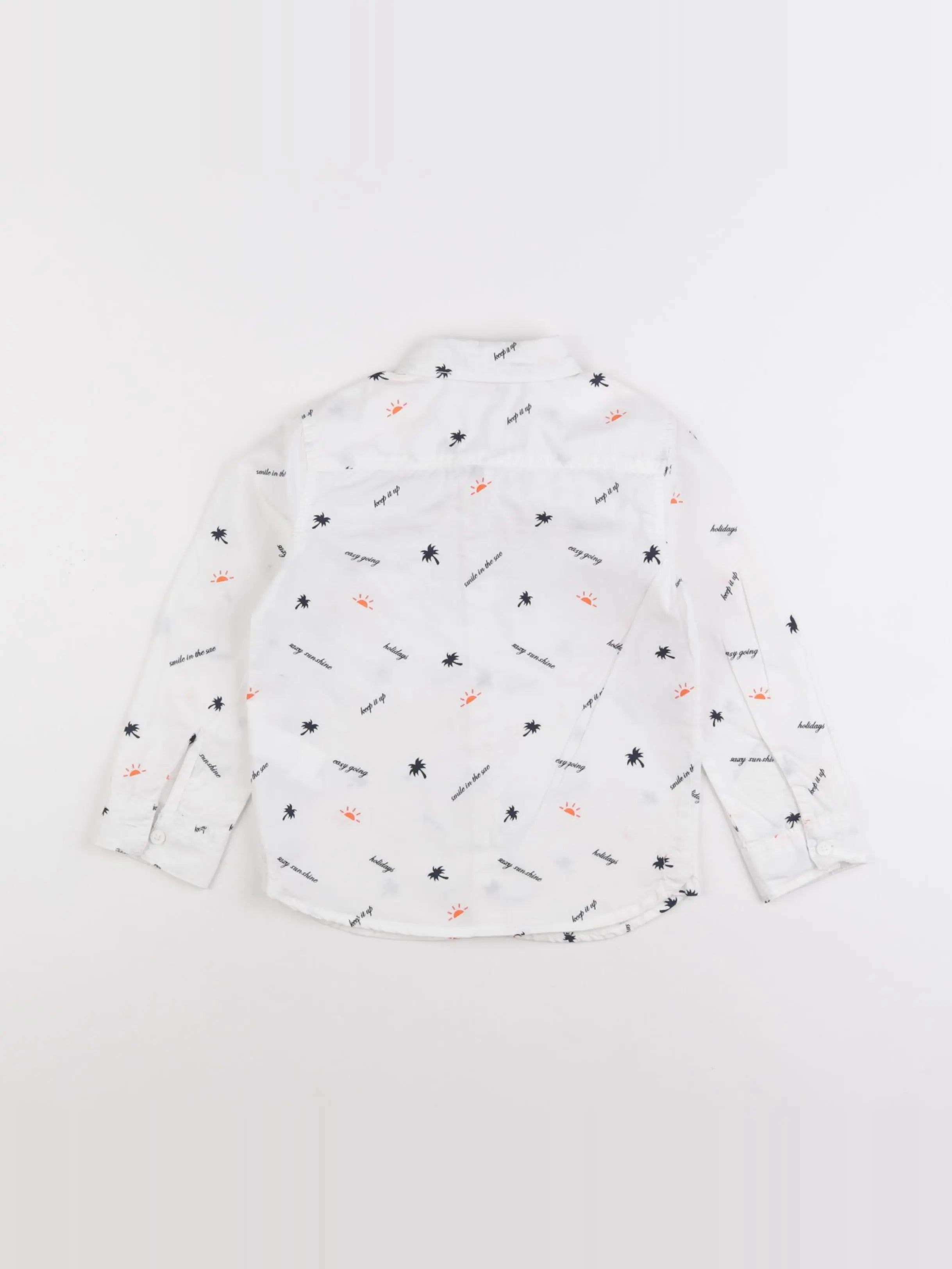 Tape à l'oeil - chemise blanc - 3 ans