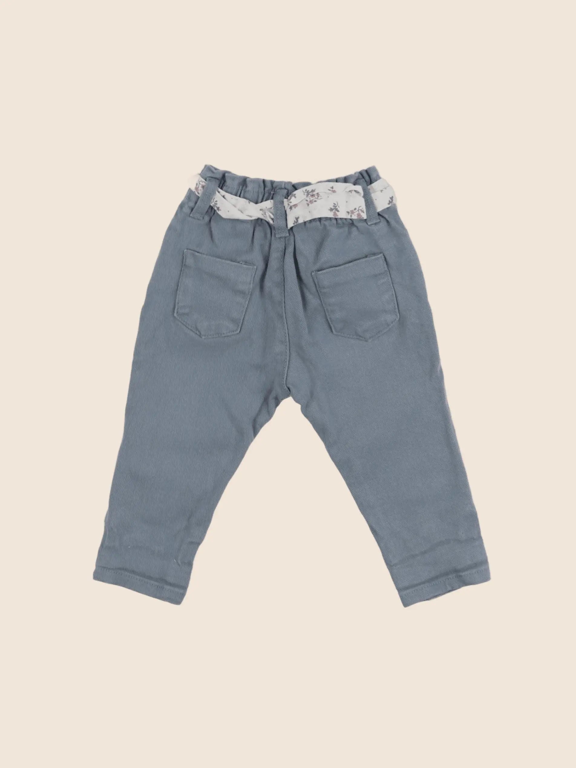 Vertbaudet - jean bleu - 9 mois