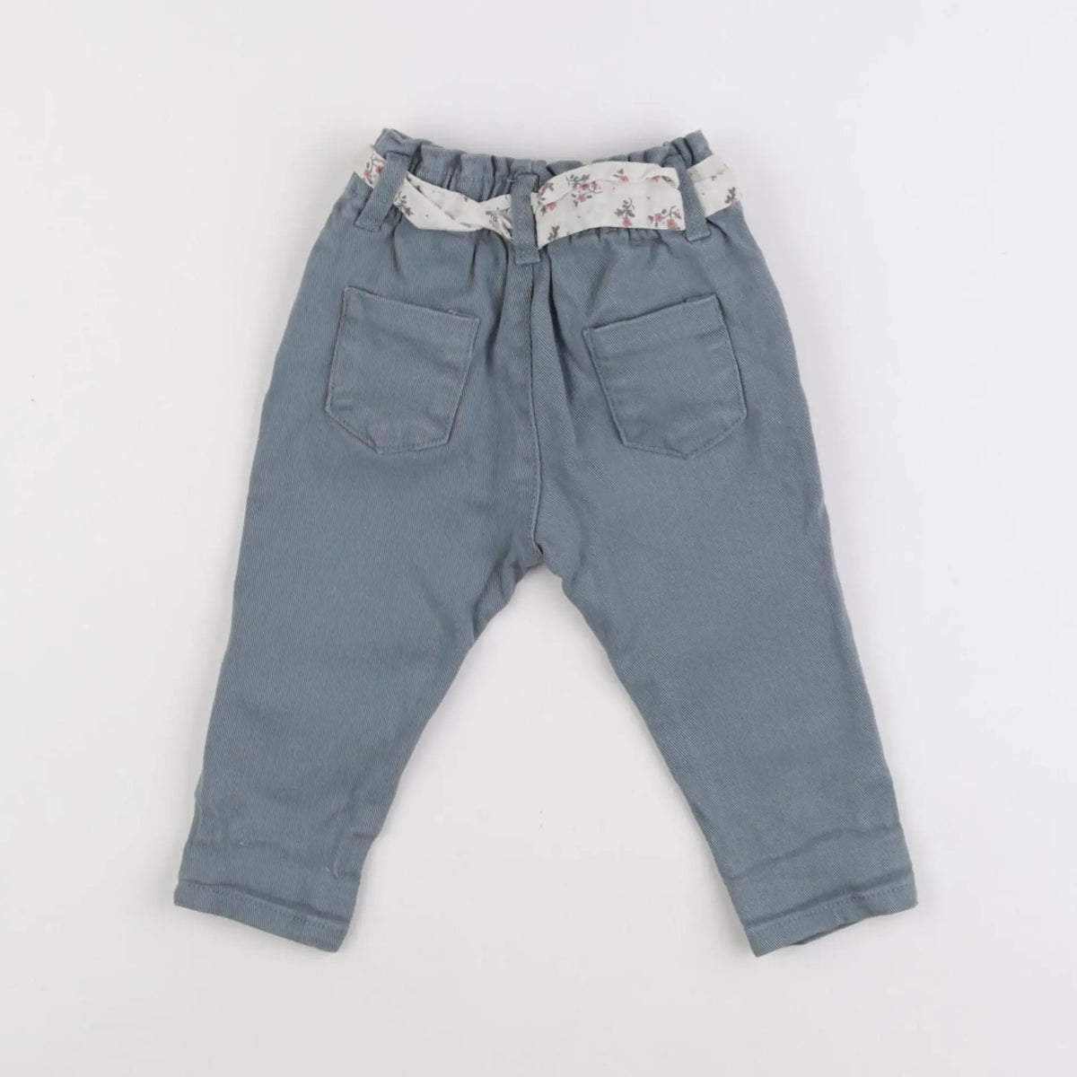 Vertbaudet - jean bleu - 9 mois