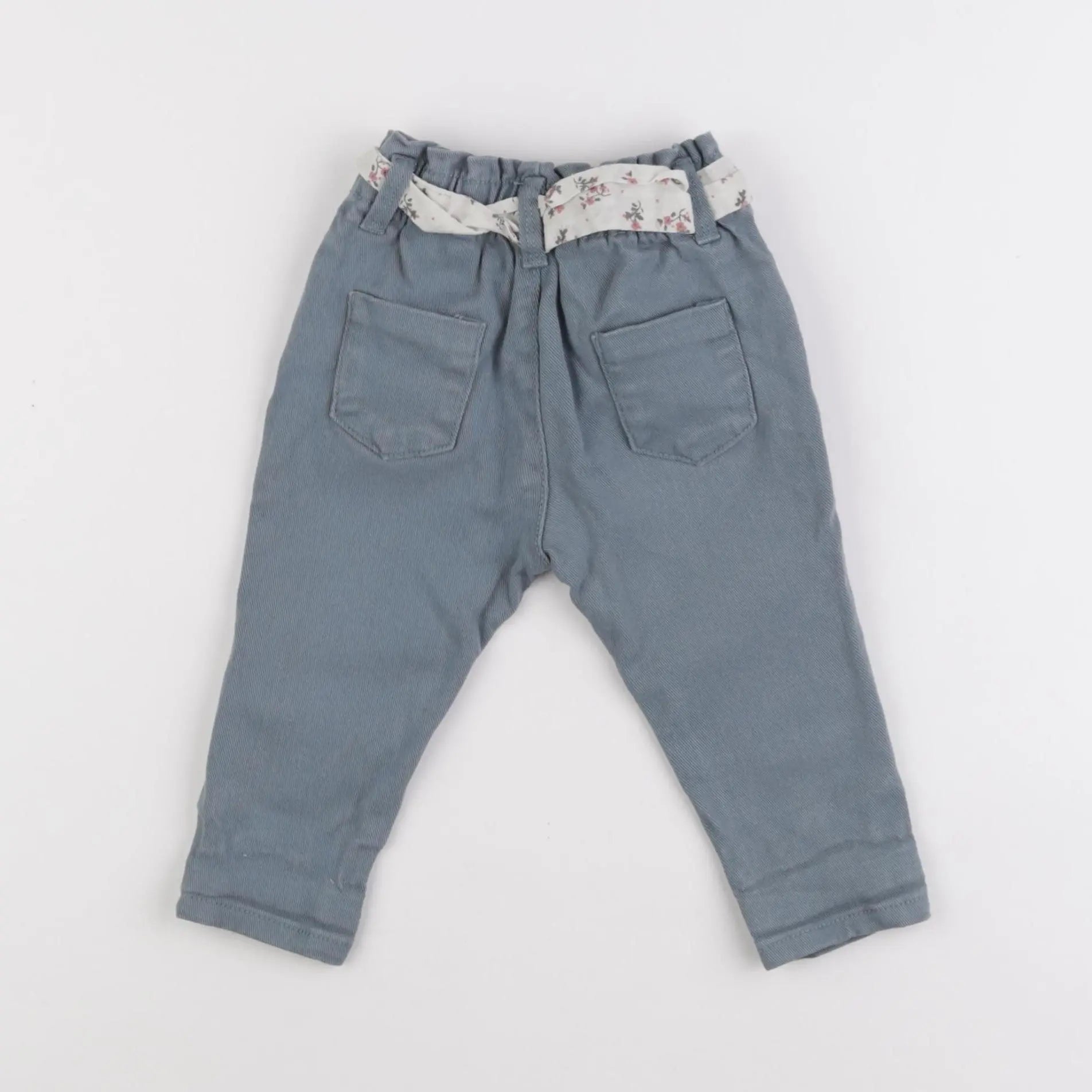 Vertbaudet - jean bleu - 9 mois