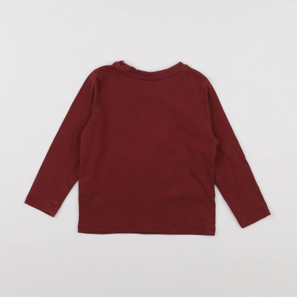 Vertbaudet - tee-shirt rouge - 3 ans