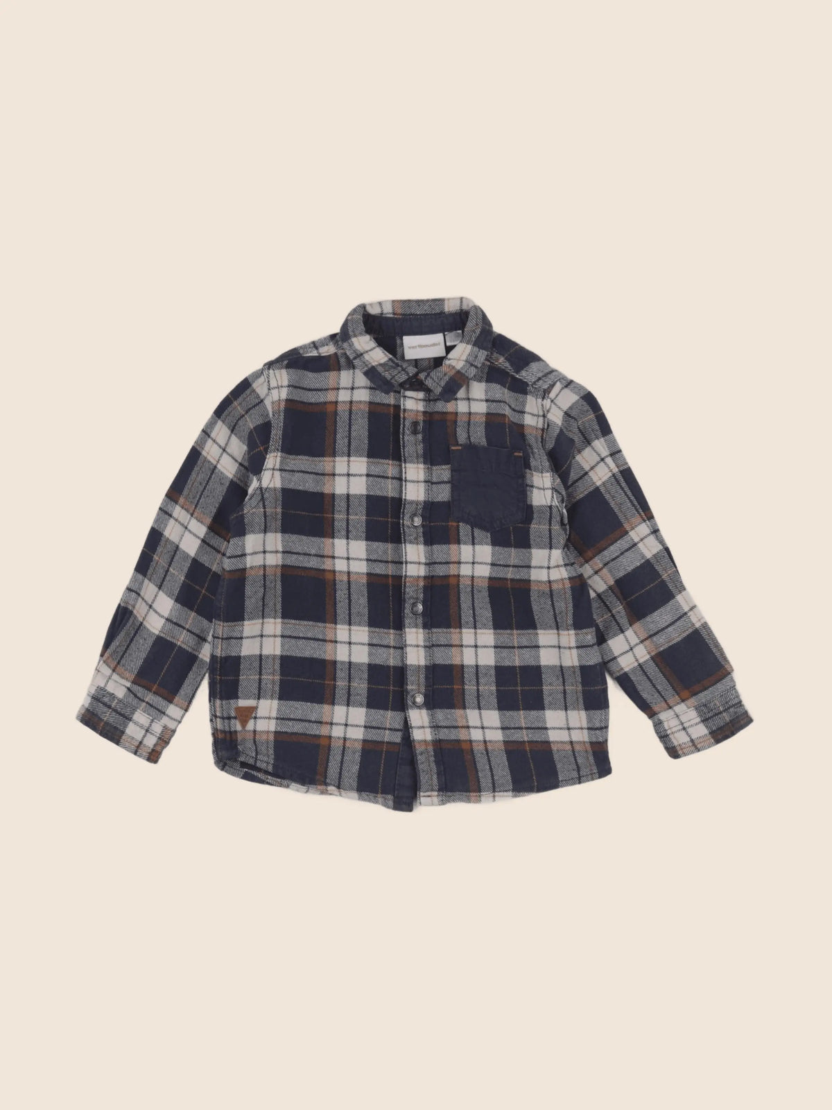 Vertbaudet - chemise multicolore - 3 ans