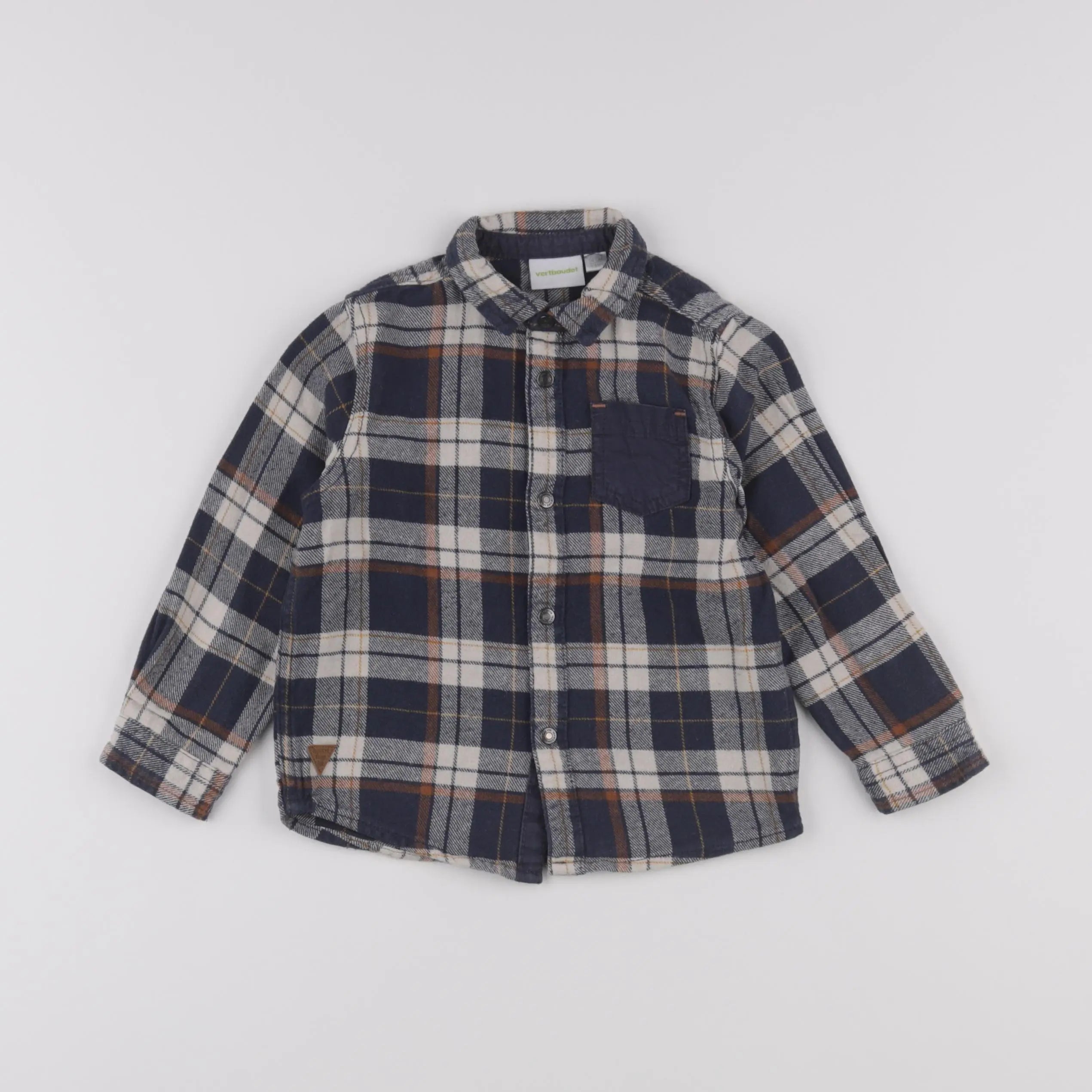 Vertbaudet - chemise multicolore - 3 ans