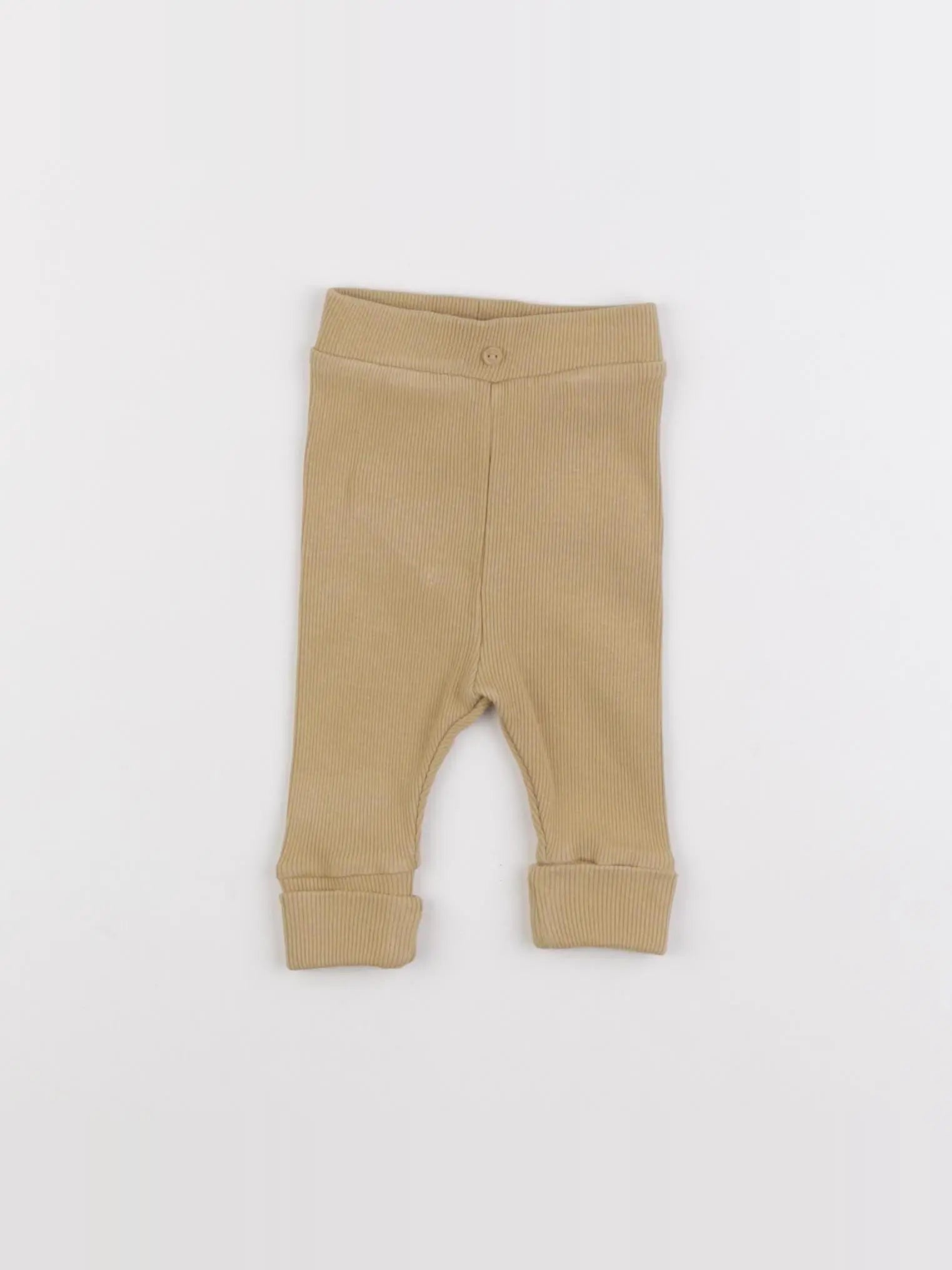 Vertbaudet - legging jaune - 1 mois