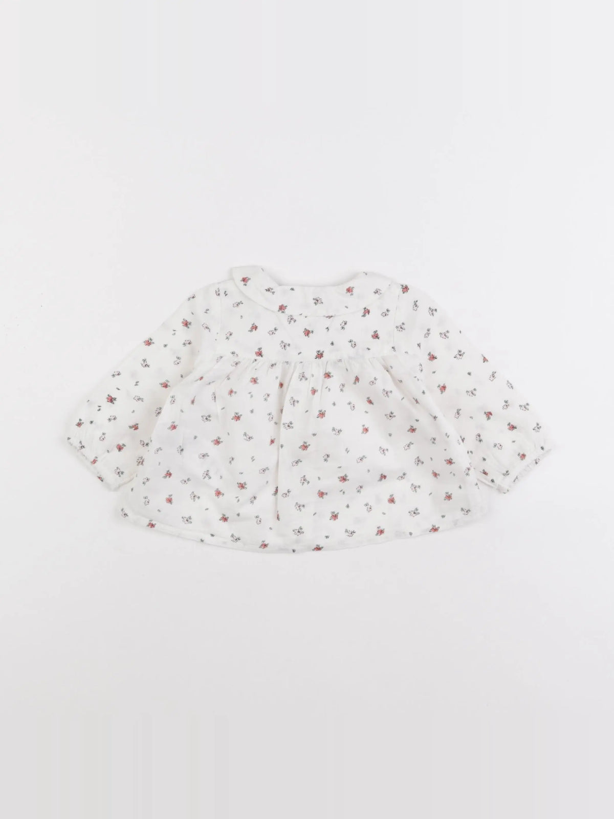 Vertbaudet - blouse blanc - 1 mois