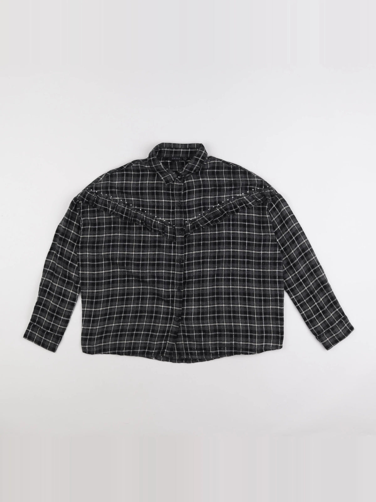 IKKS - chemise gris - 10 ans