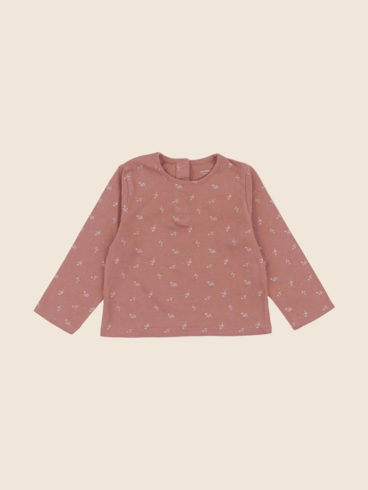 Vertbaudet - tee-shirt rose - 12 mois